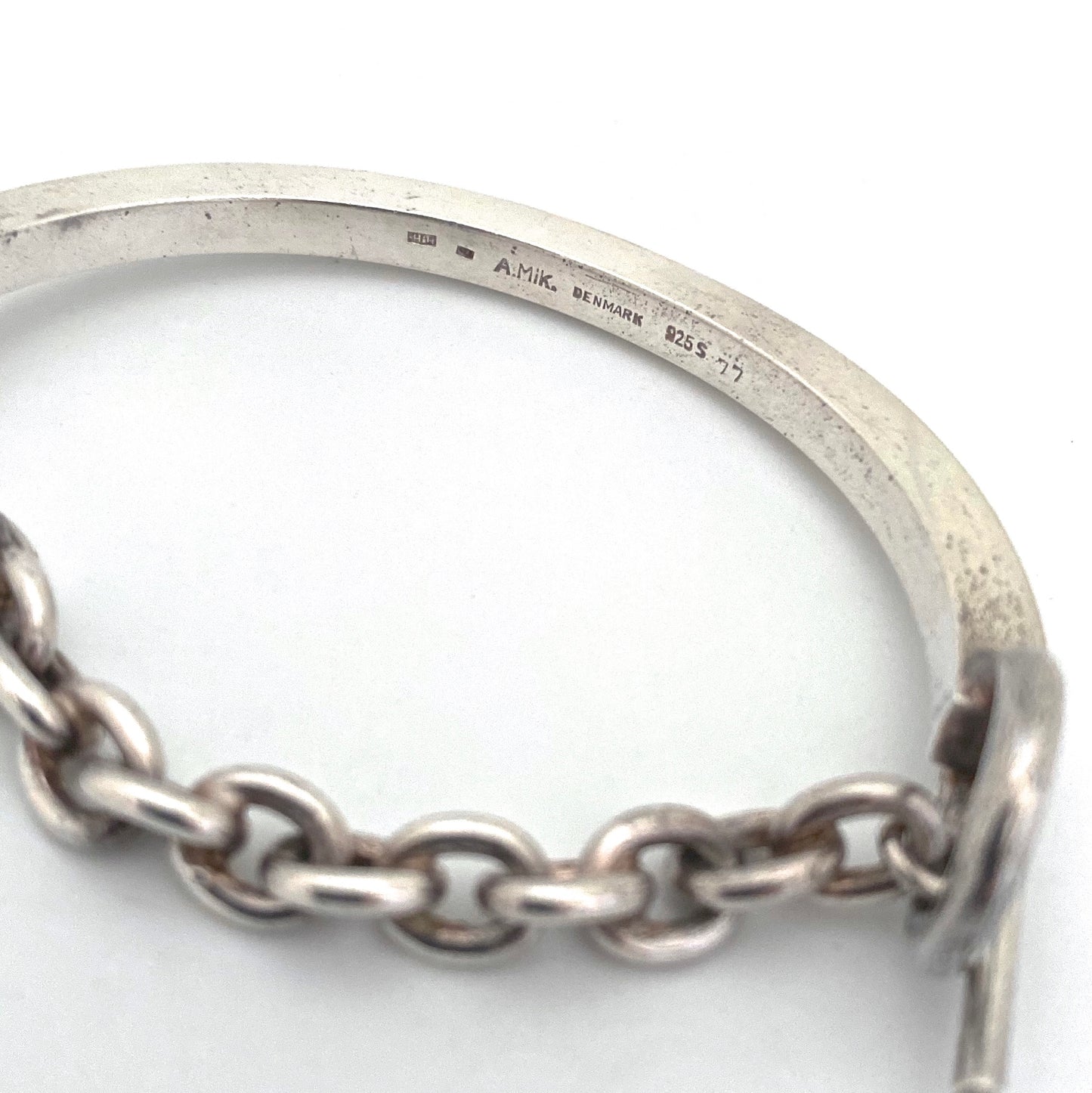 Andreas Mikkelsen heavy silver bracelet ~ scarce