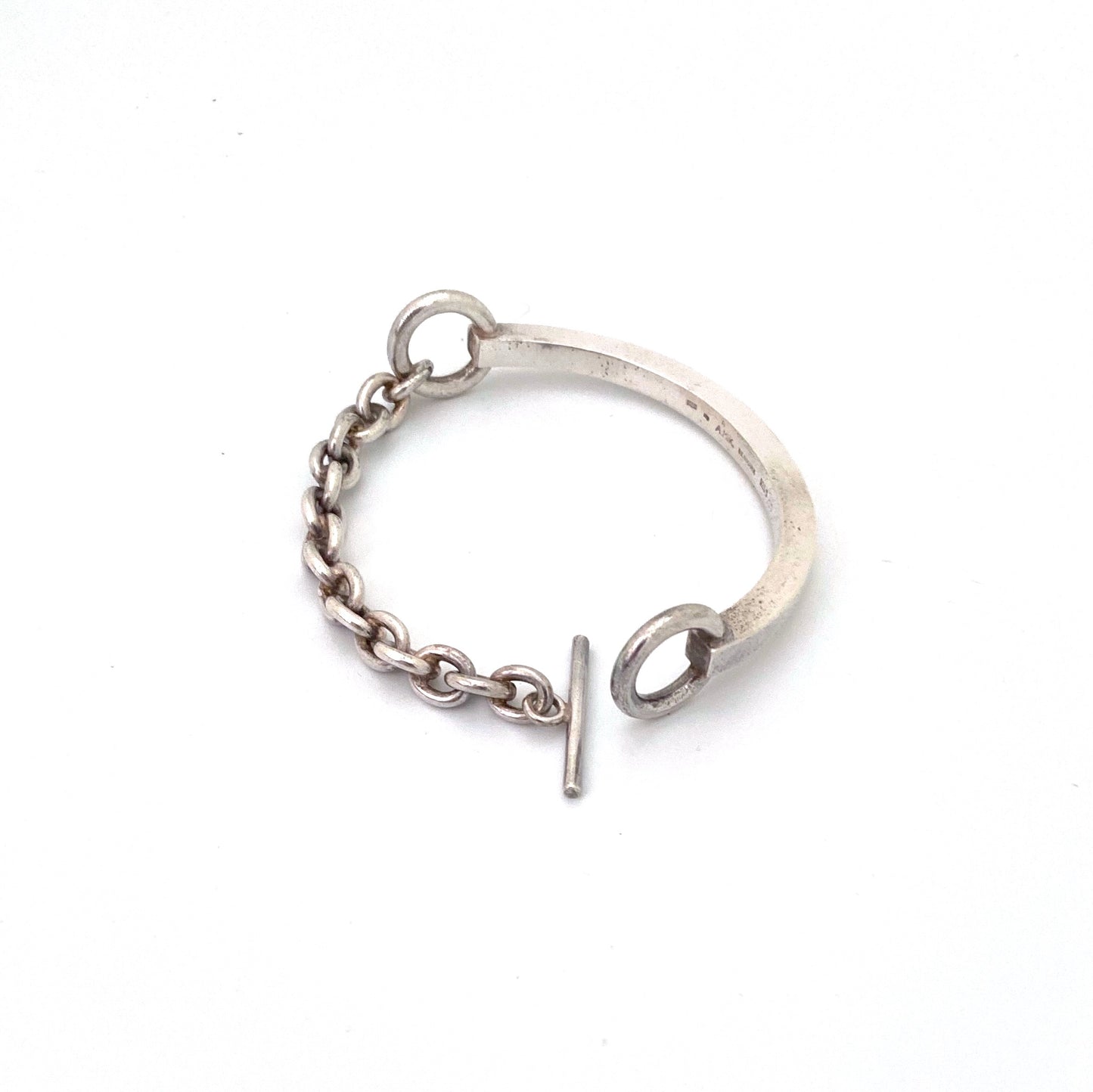 Andreas Mikkelsen heavy silver bracelet ~ scarce