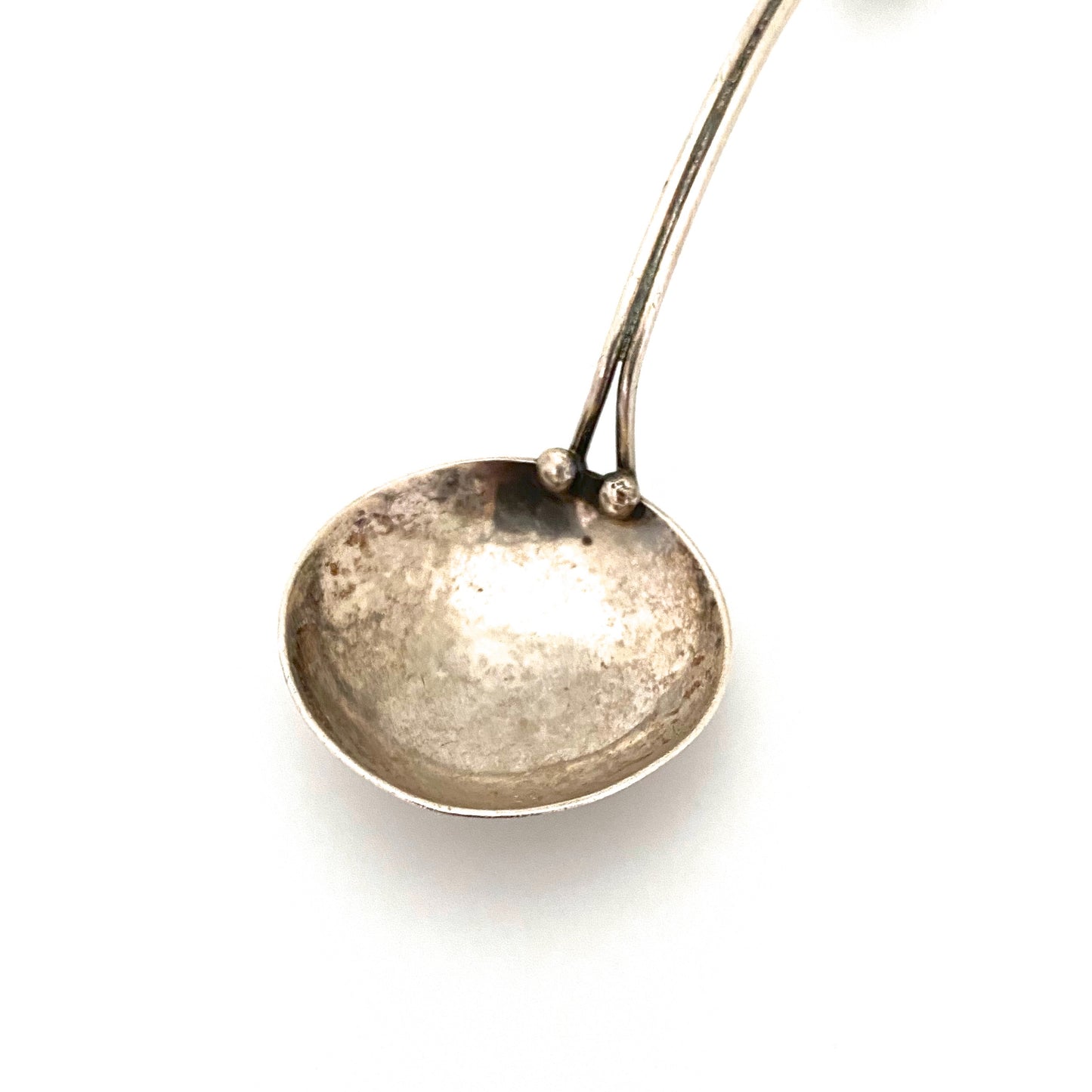 Poul Petersen silver jam spoon / sauce ladle