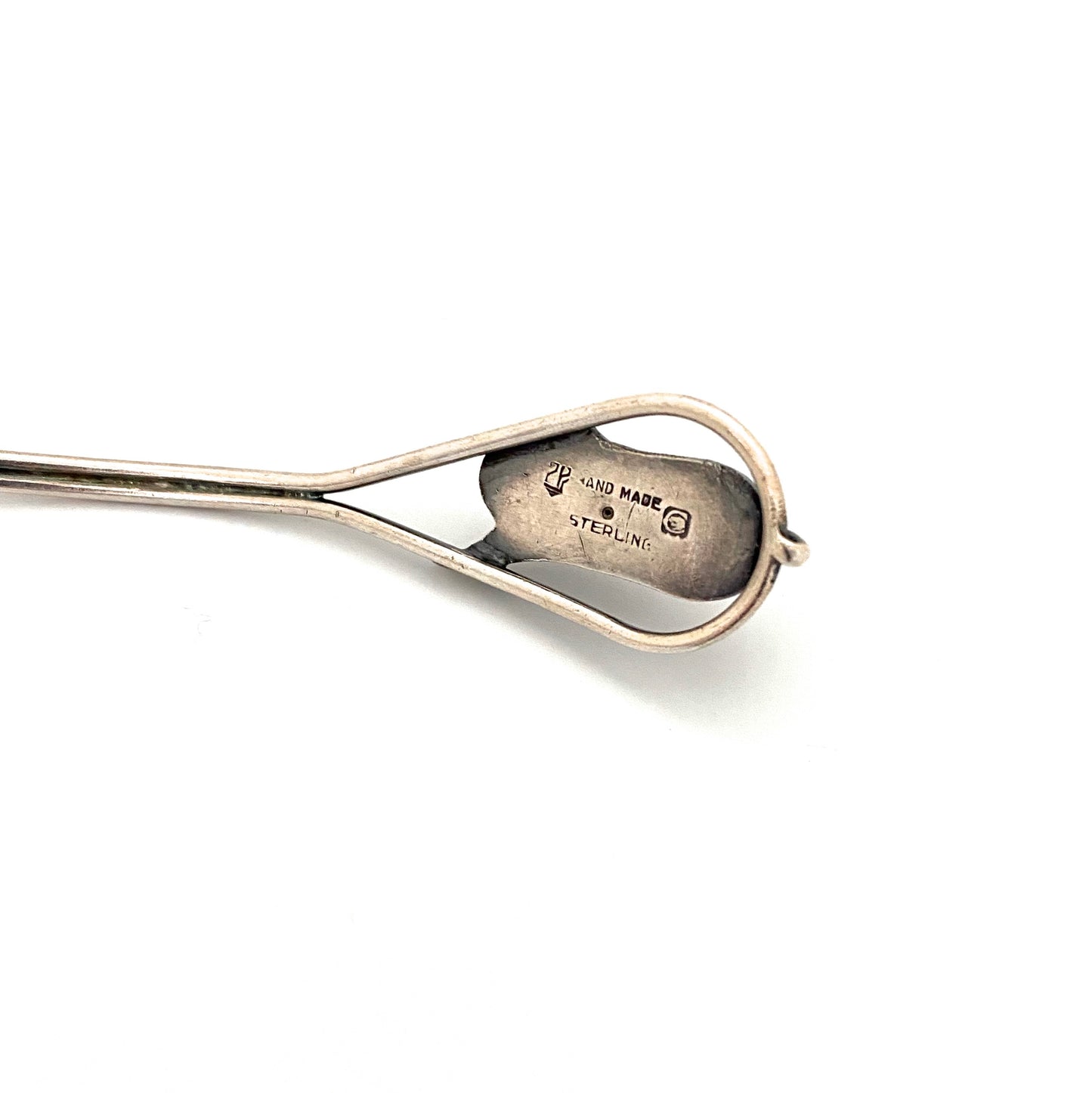 Poul Petersen silver jam spoon / sauce ladle