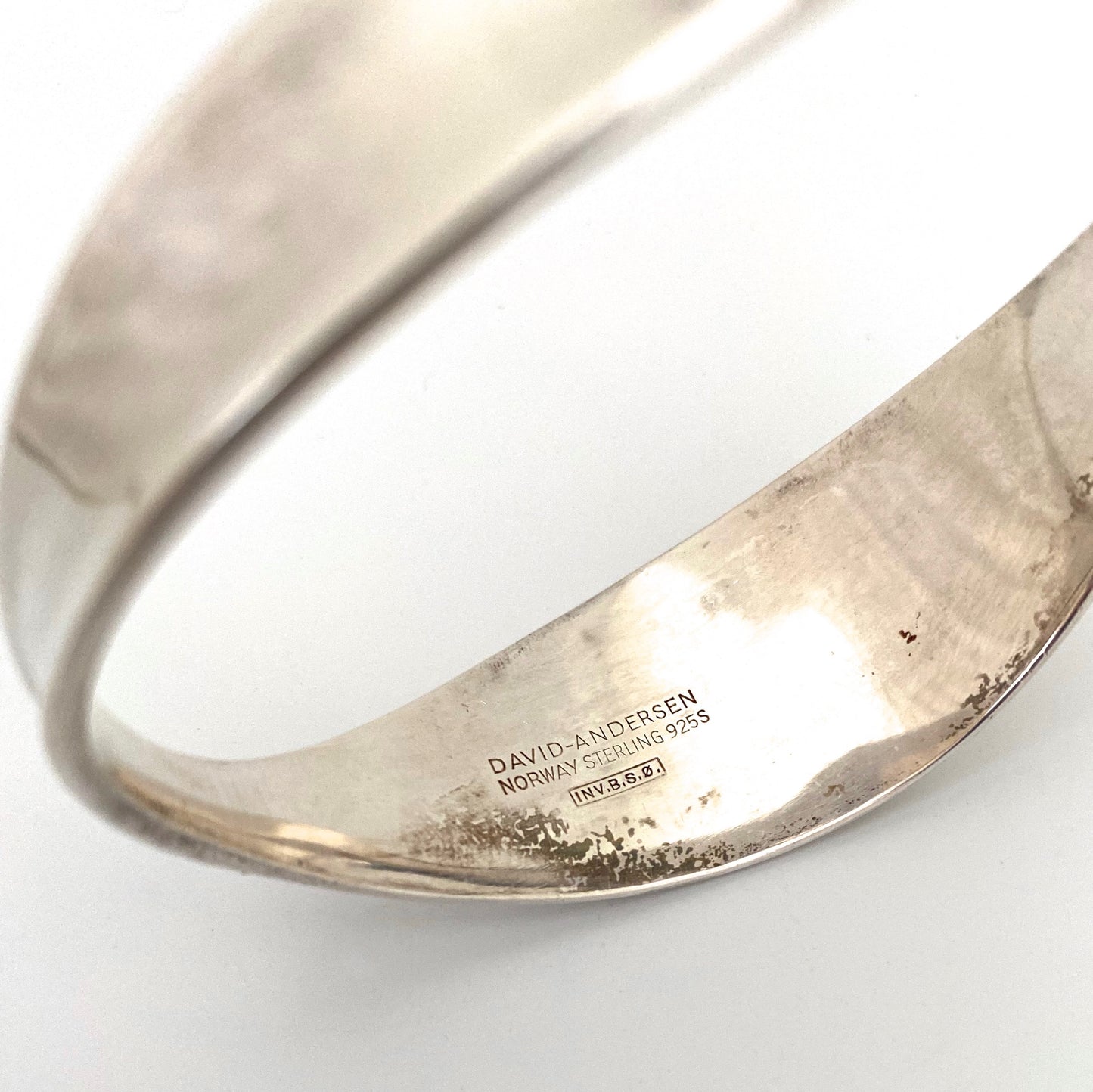 David-Andersen heavy silver bangle bracelet ~ Bjorn Sigurd Ostern