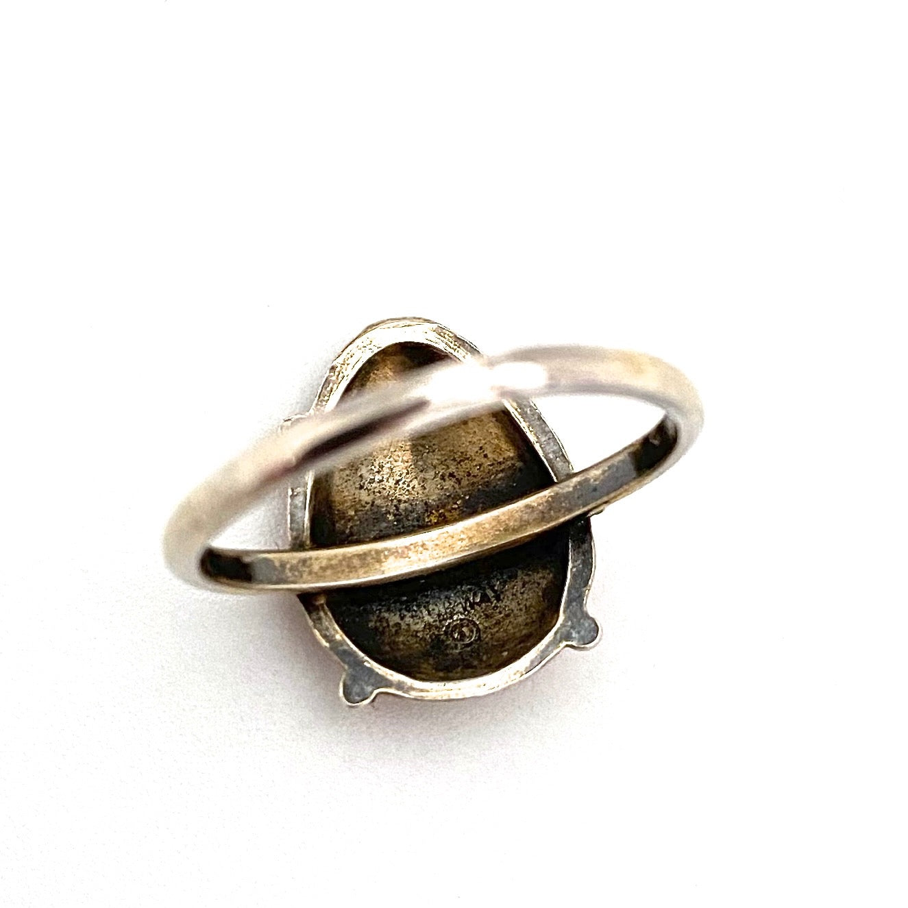 David-Andersen silver & enamel ladybug ring ~ Willy Winnaess
