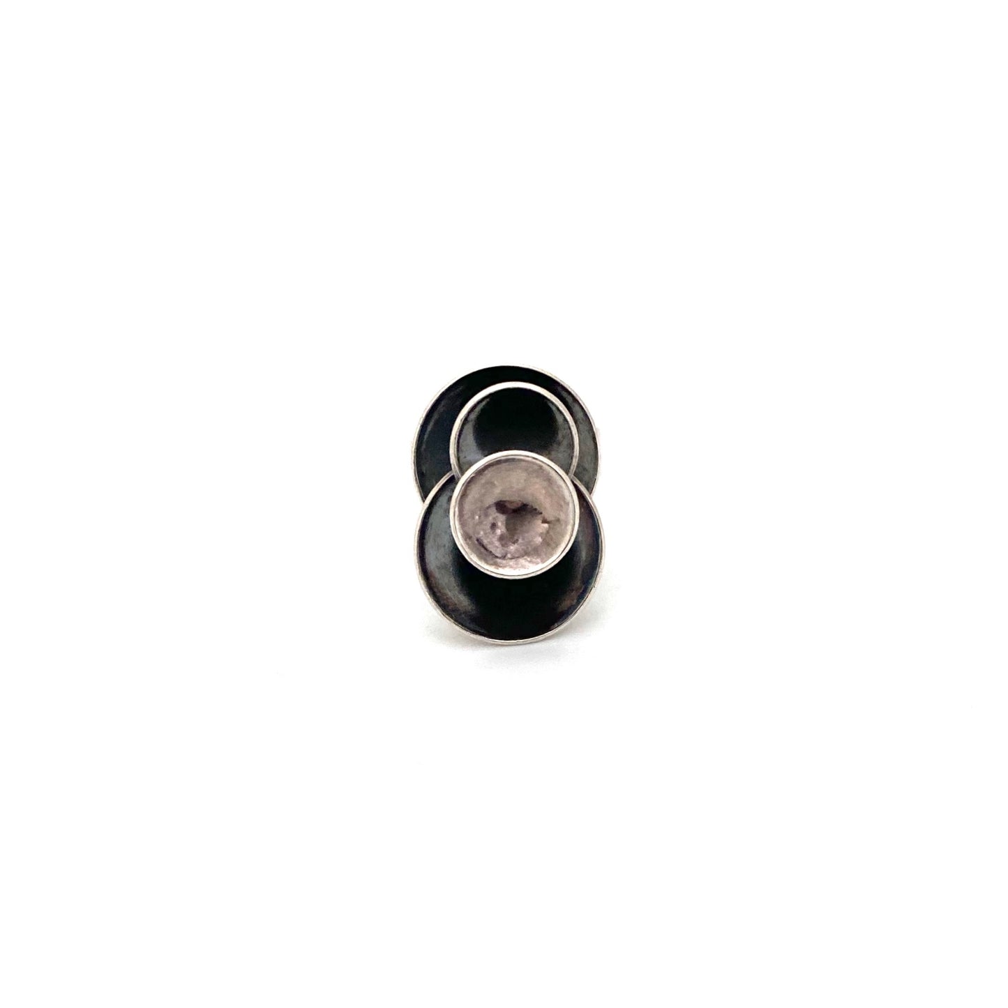 Elis Kauppi silver discs ring