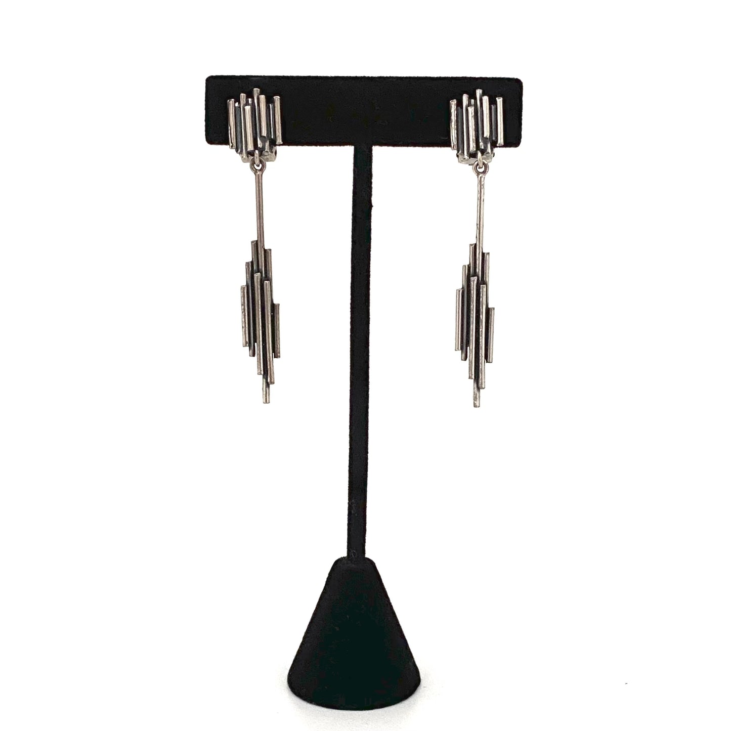 Franz Scheuerle long drop earrings ~ clips