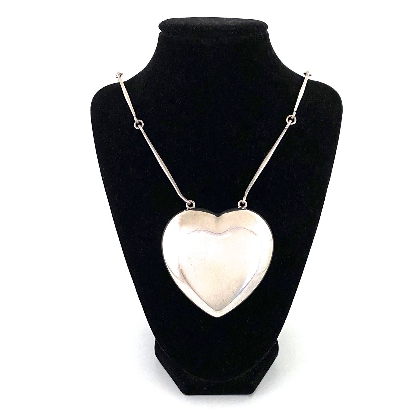 Georg Jensen large 'Joy' heart necklace #126 ~ Astrid Fog