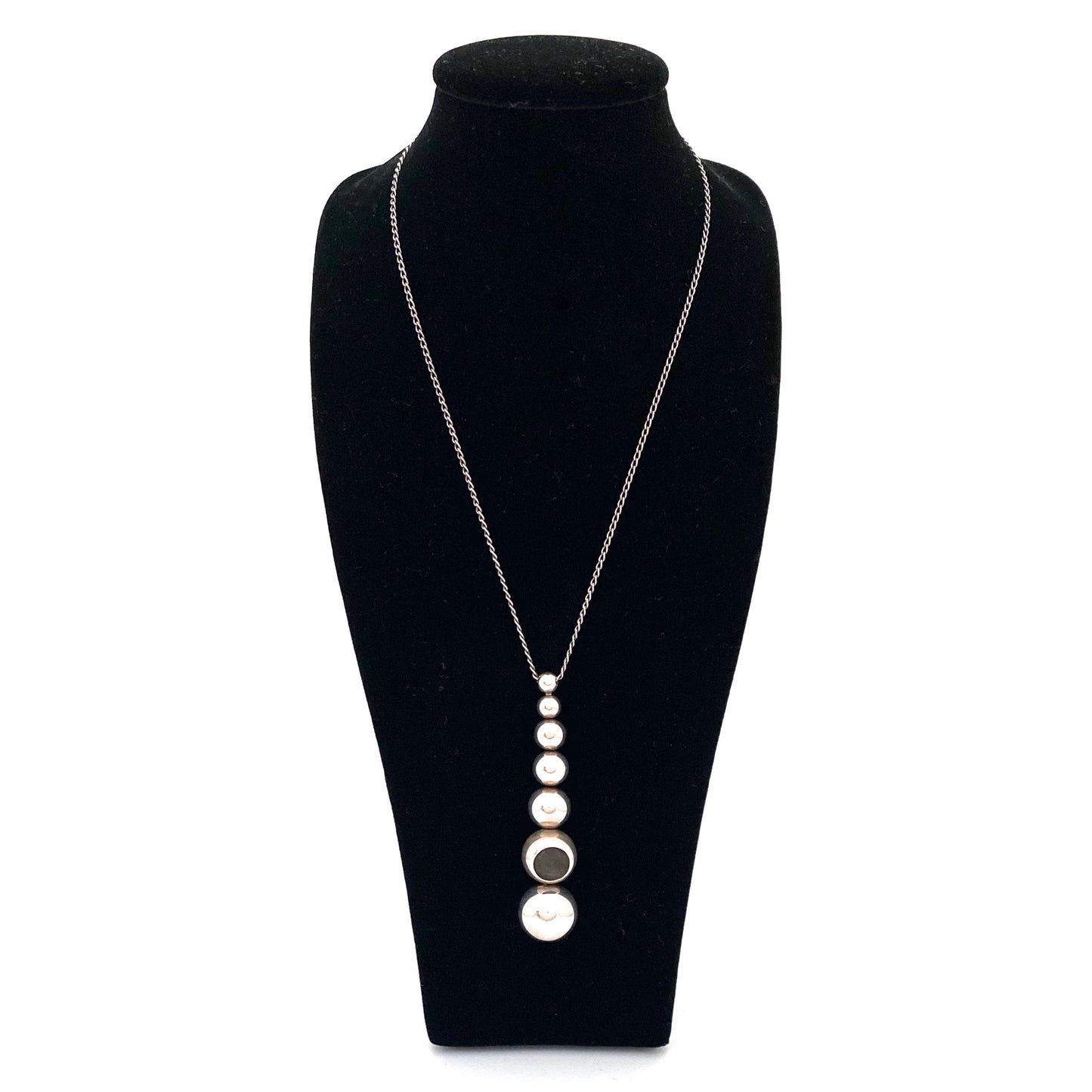 Georg Jensen 'Cave' pendant necklace #441 ~ Jacqueline Rabun