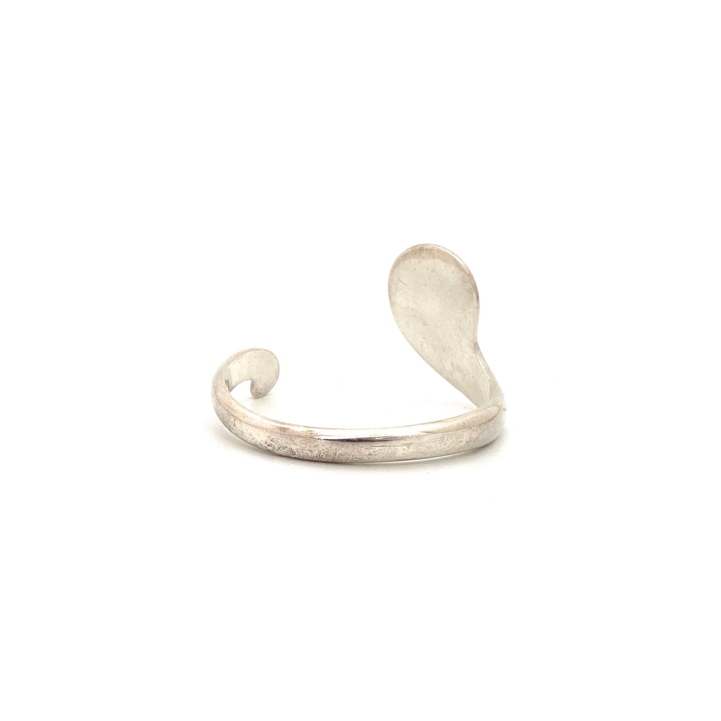 Georg Jensen silver swirl cuff bracelet 397 ~ fairly scarce