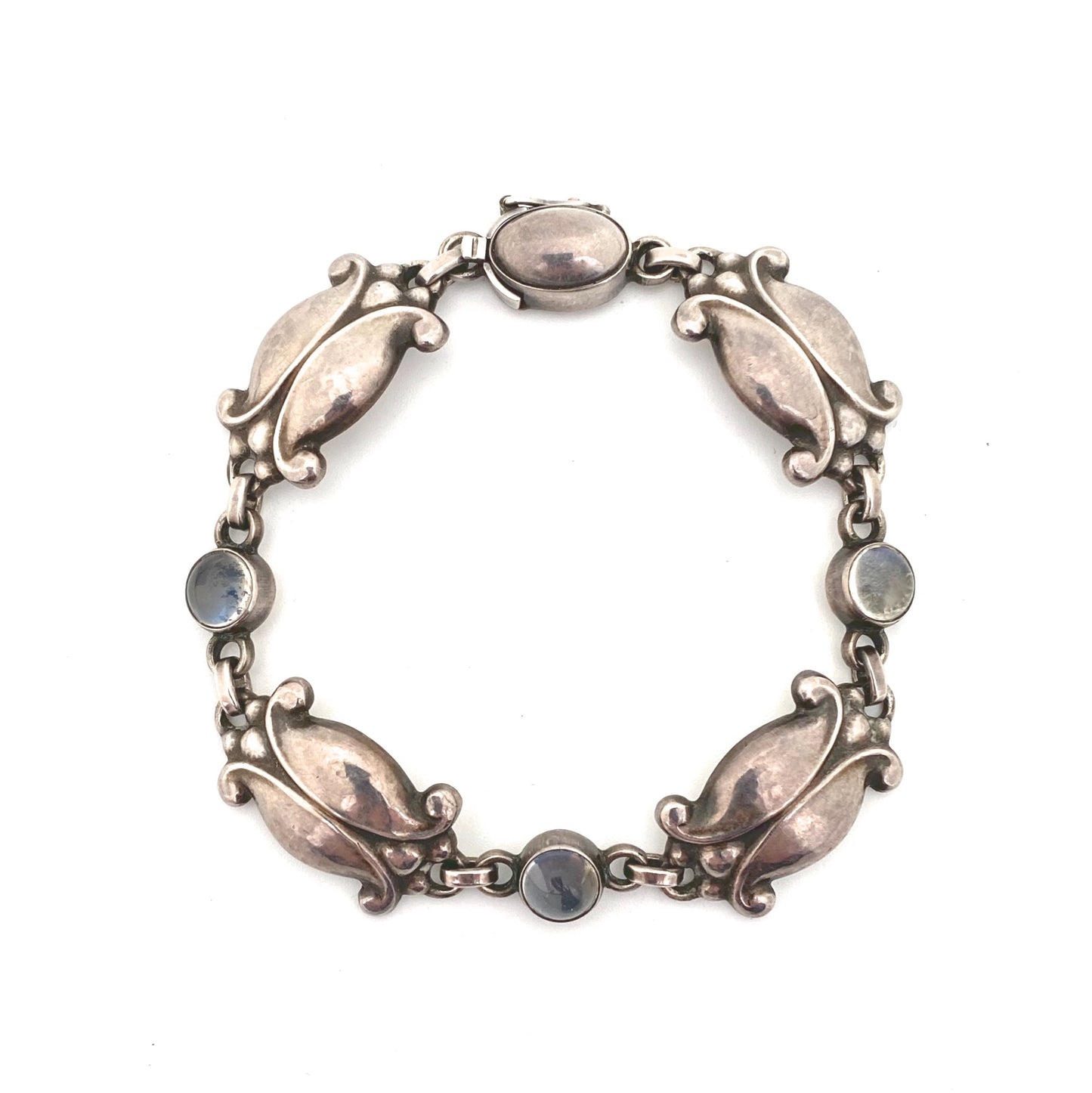 Georg Jensen bracelet #11 with moonstones ~ Georg Jensen design