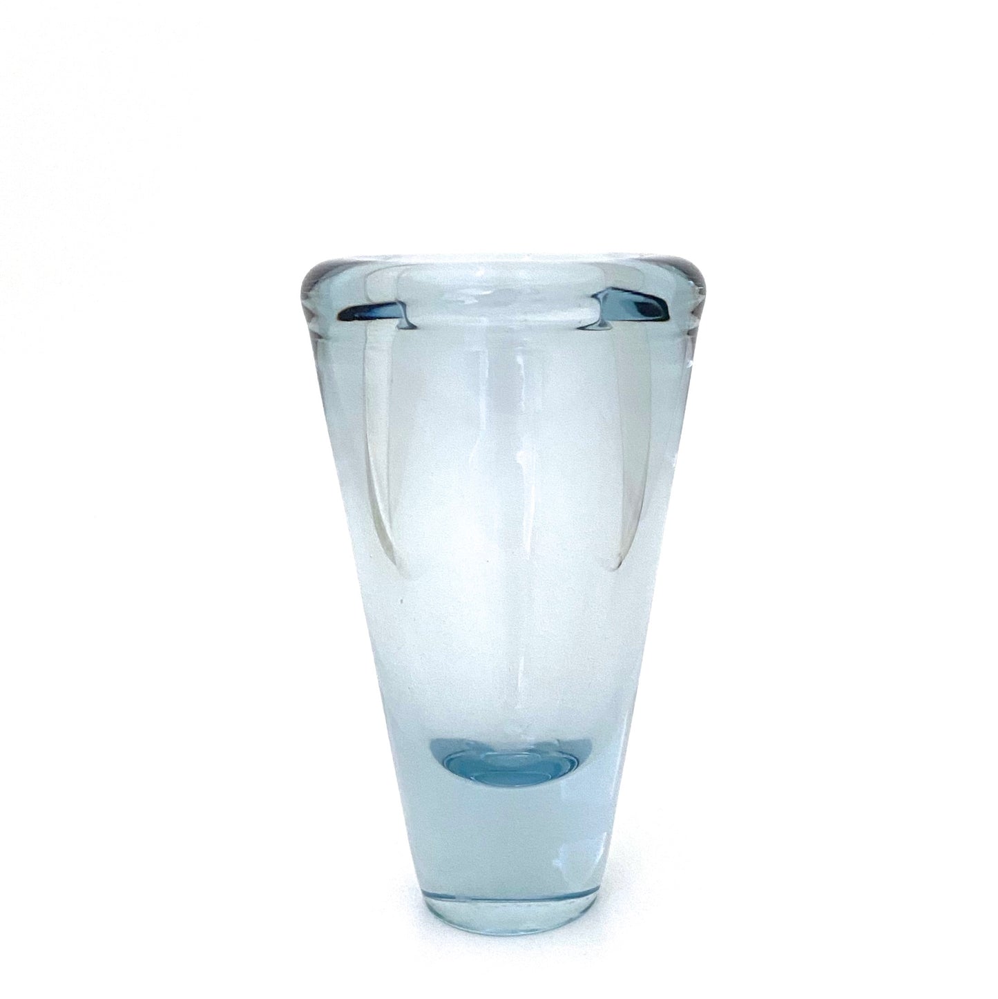 Holmegaard aqua blue 'Umanak' vase ~ Per Lutken