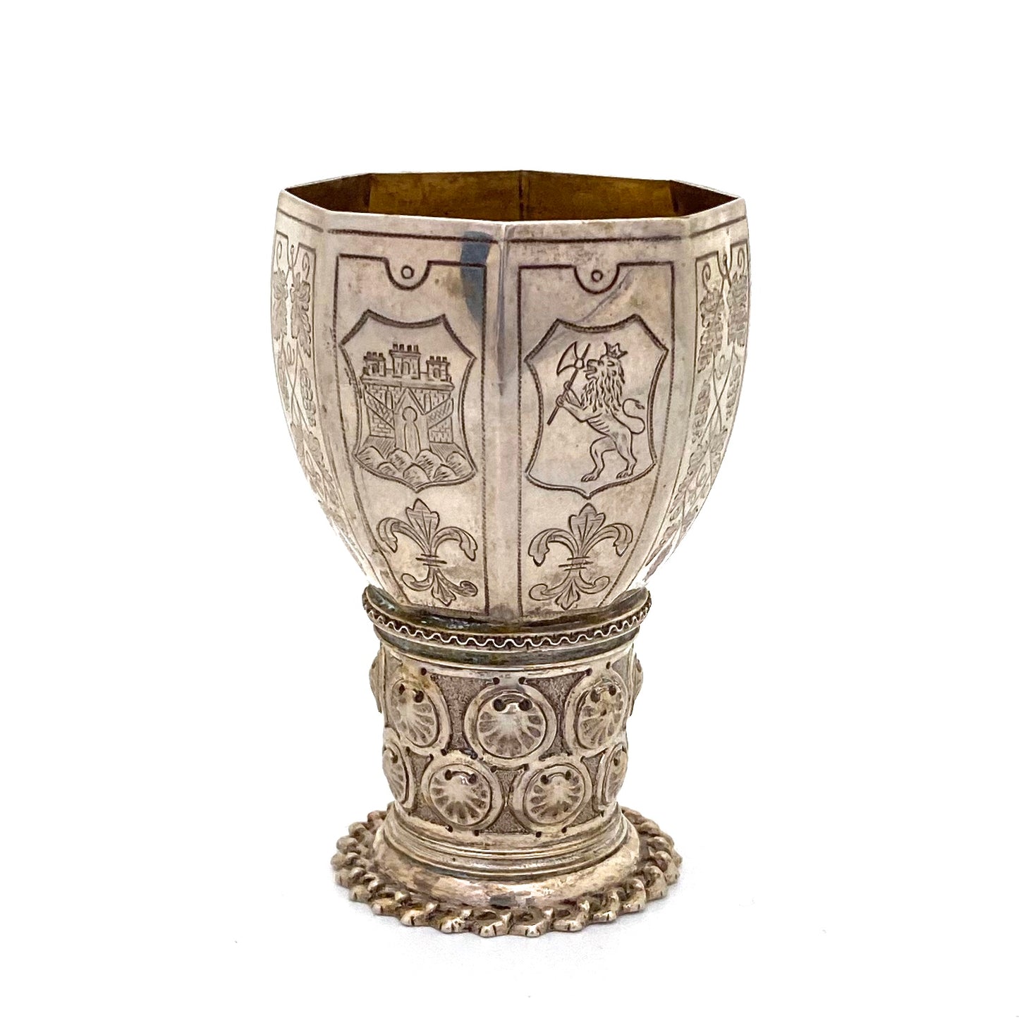 Marius Hammer Norway antique silver goblet