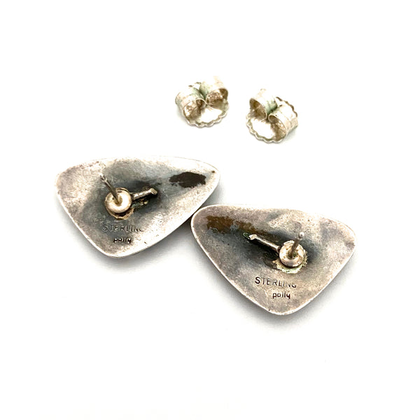 Polly Stehman Modernist earrings
