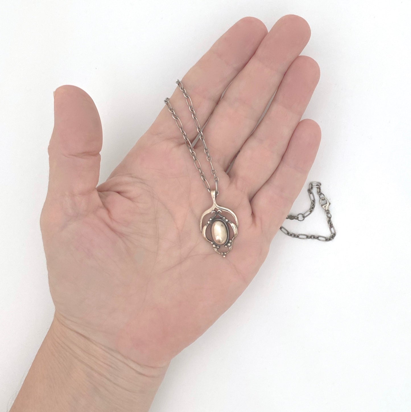 scale Georg Jensen Denmark Annual Heritage pendant 2016 Georg Jensen design