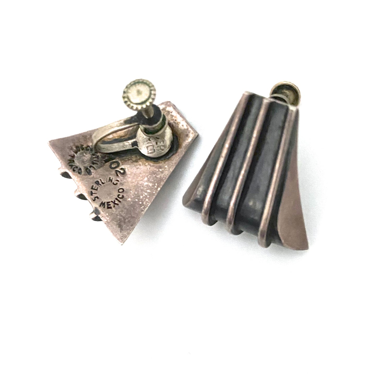 los Castillo vintage silver earrings