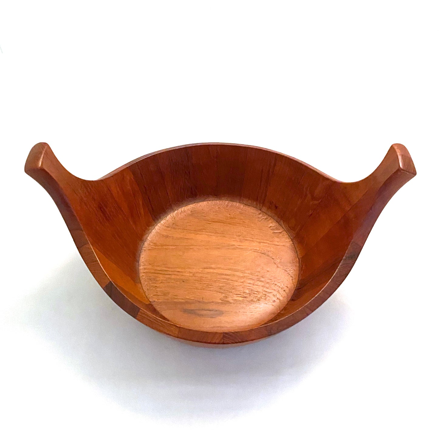 Dansk staved teak 'Viking' bowl ~ Jens Quistgaard