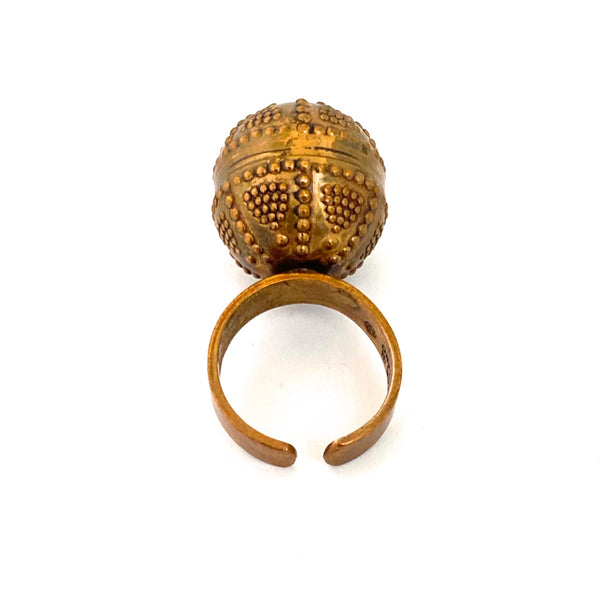 Kalevala Koru bronze sphere ring