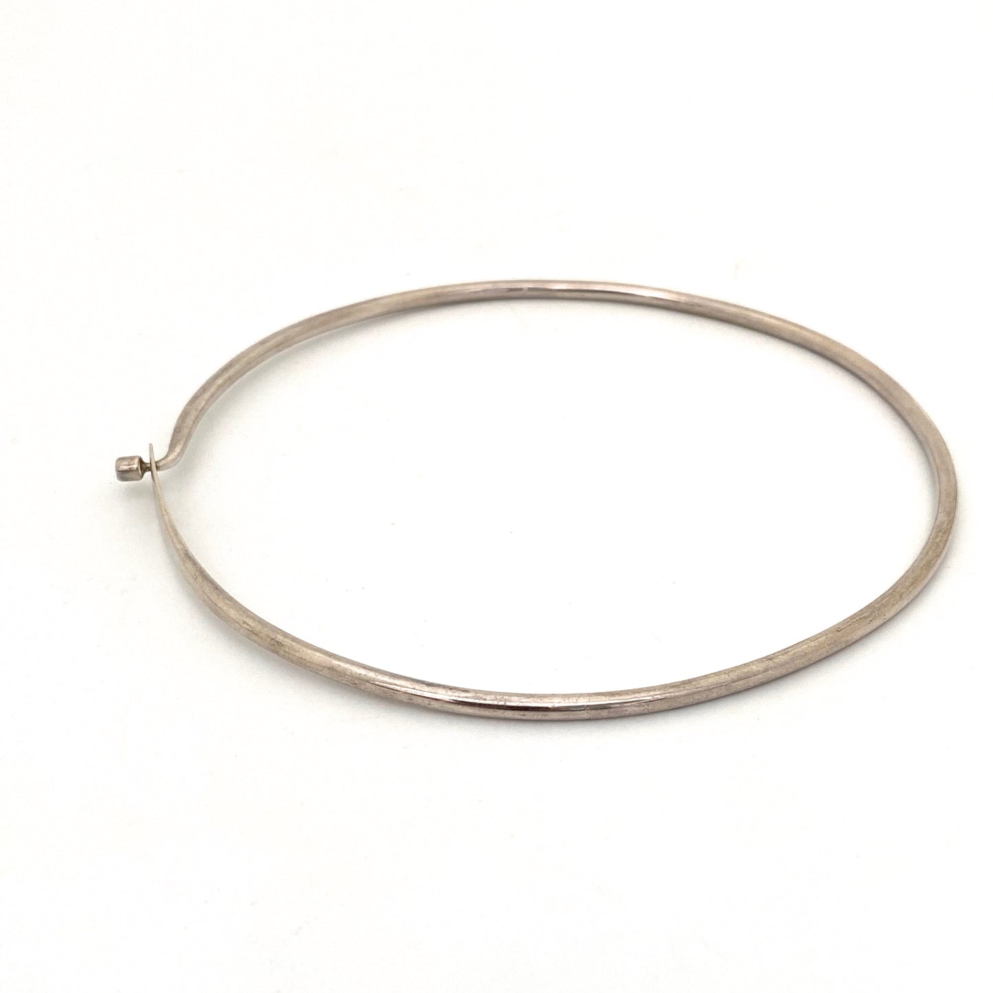 profile Darla Hesse Canada vintage silver choker necklace Canadian Modernist jewelry design