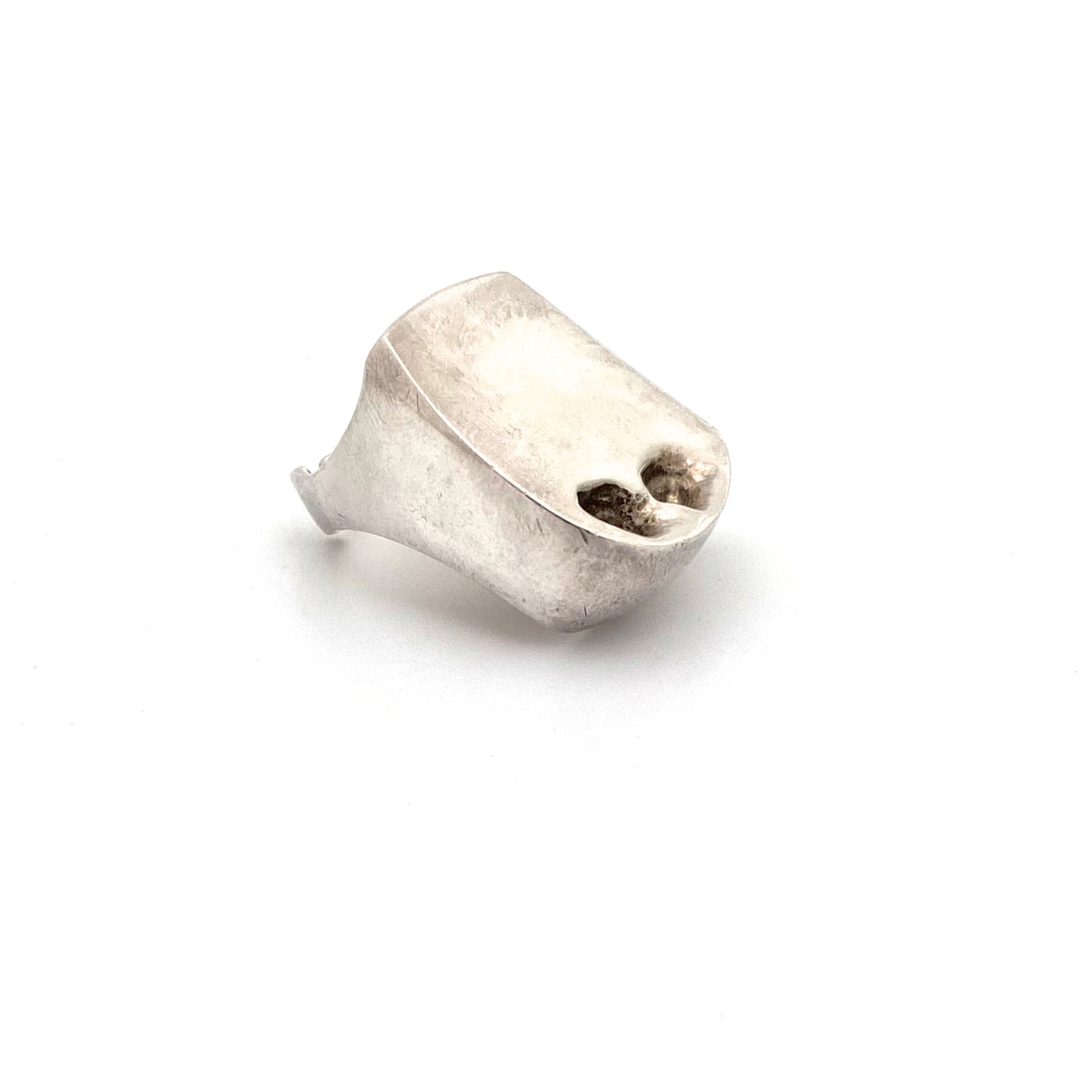 Lapponia extra large heavy silver ring ~ ‘Your Sign’, Poul Havgaard