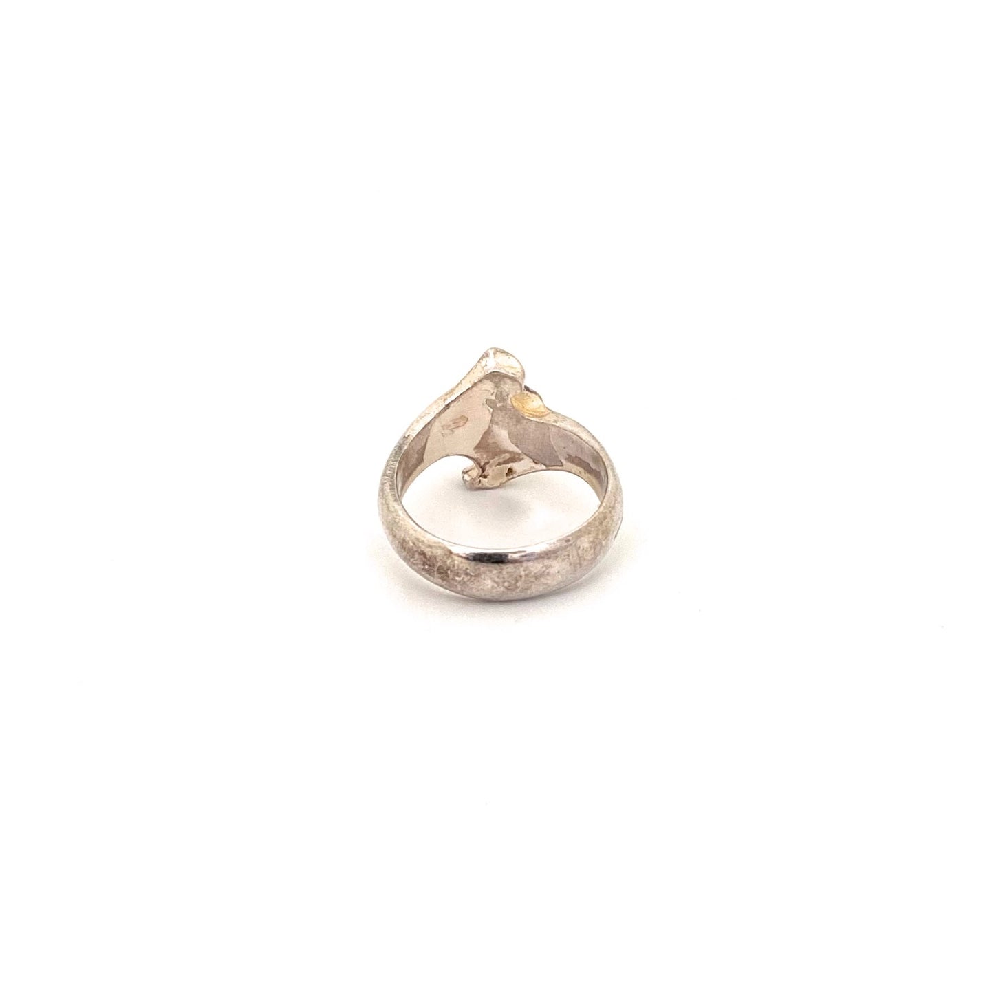 Lapponia textured silver ring ~ 1984