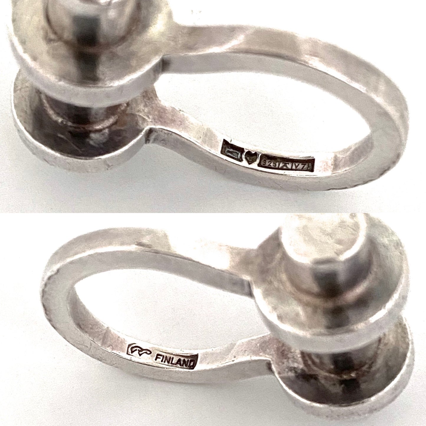 Pekka Piekainen heavy silver ring ~ 1974