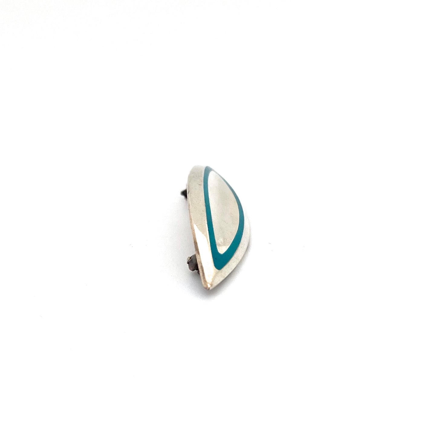 Poul Warmind silver & enamel brooch