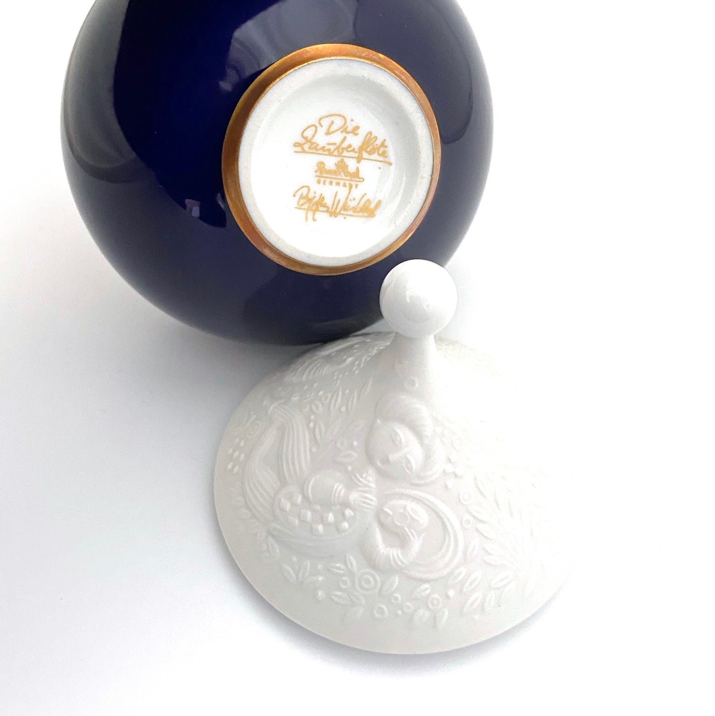 Rosenthal 'Magic Flute' lidded jar ~ Bjorn Wiinblad