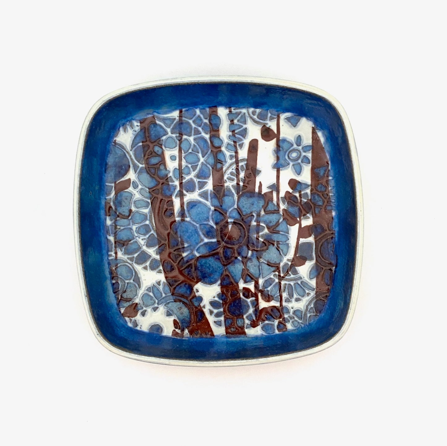 Royal Copenhagen blue 'Baca' dish ~ Johanne Gerber