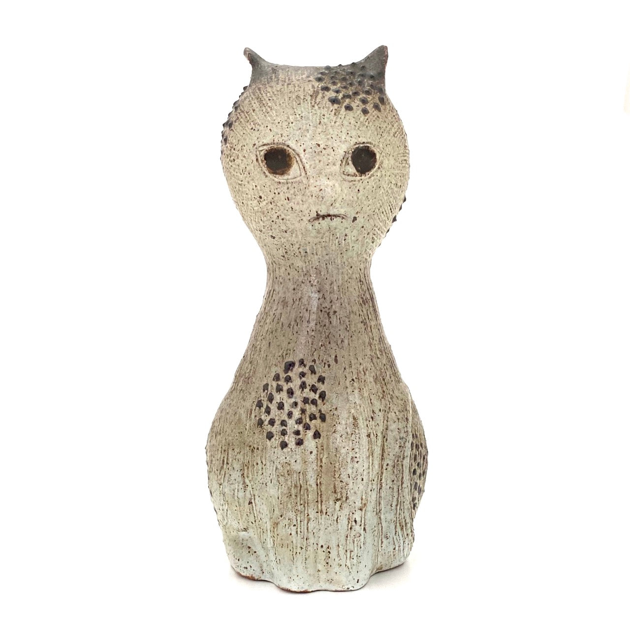 Tommy Kakinuma large ceramic cat ~ scarce