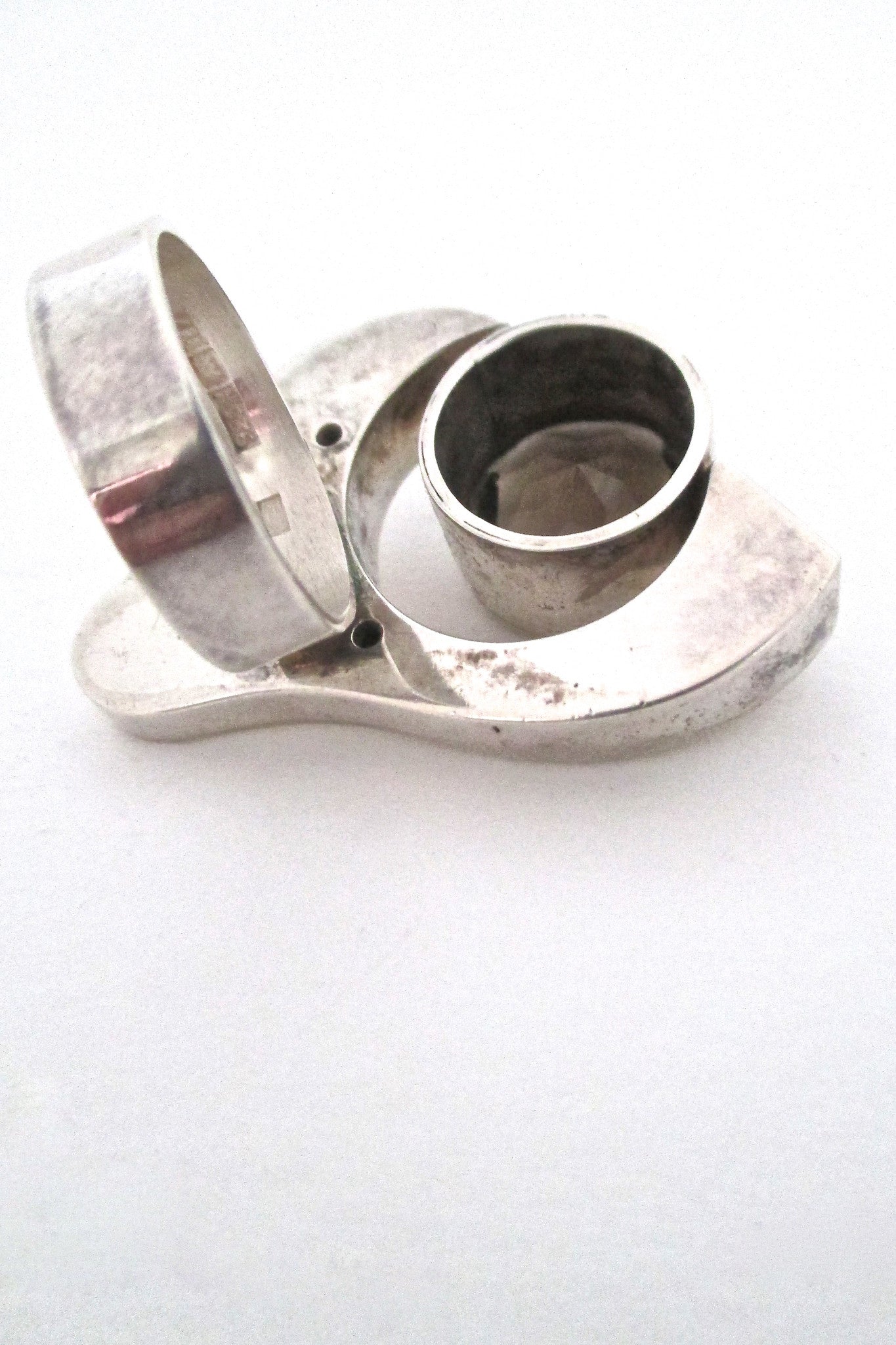 Salovaara monumental smoky quartz ring