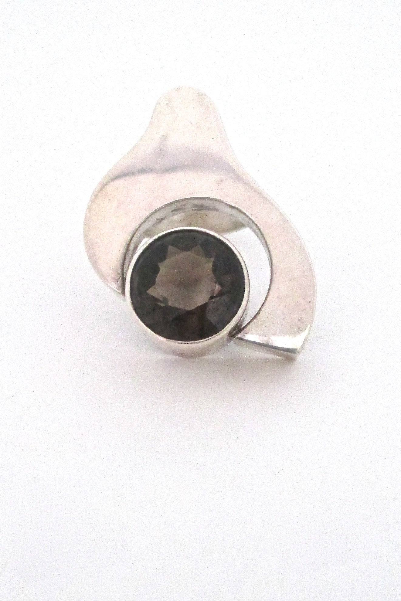 Salovaara Finland extra large vintage modernist ring by Kalevi Sara