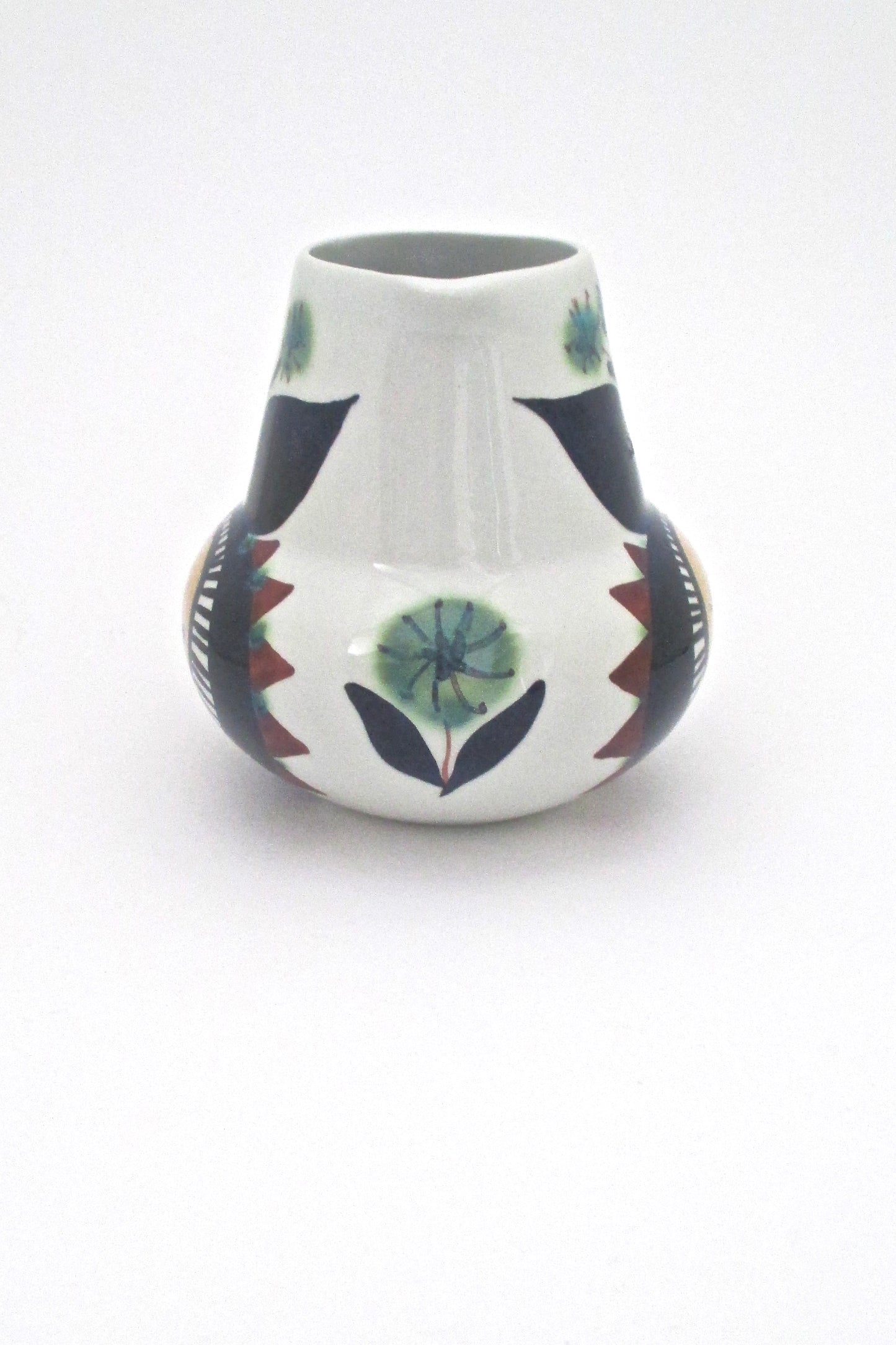 detail Royal Copenhagen Denmark vintage ceramic Tenera pitcher by Marianne Johnson