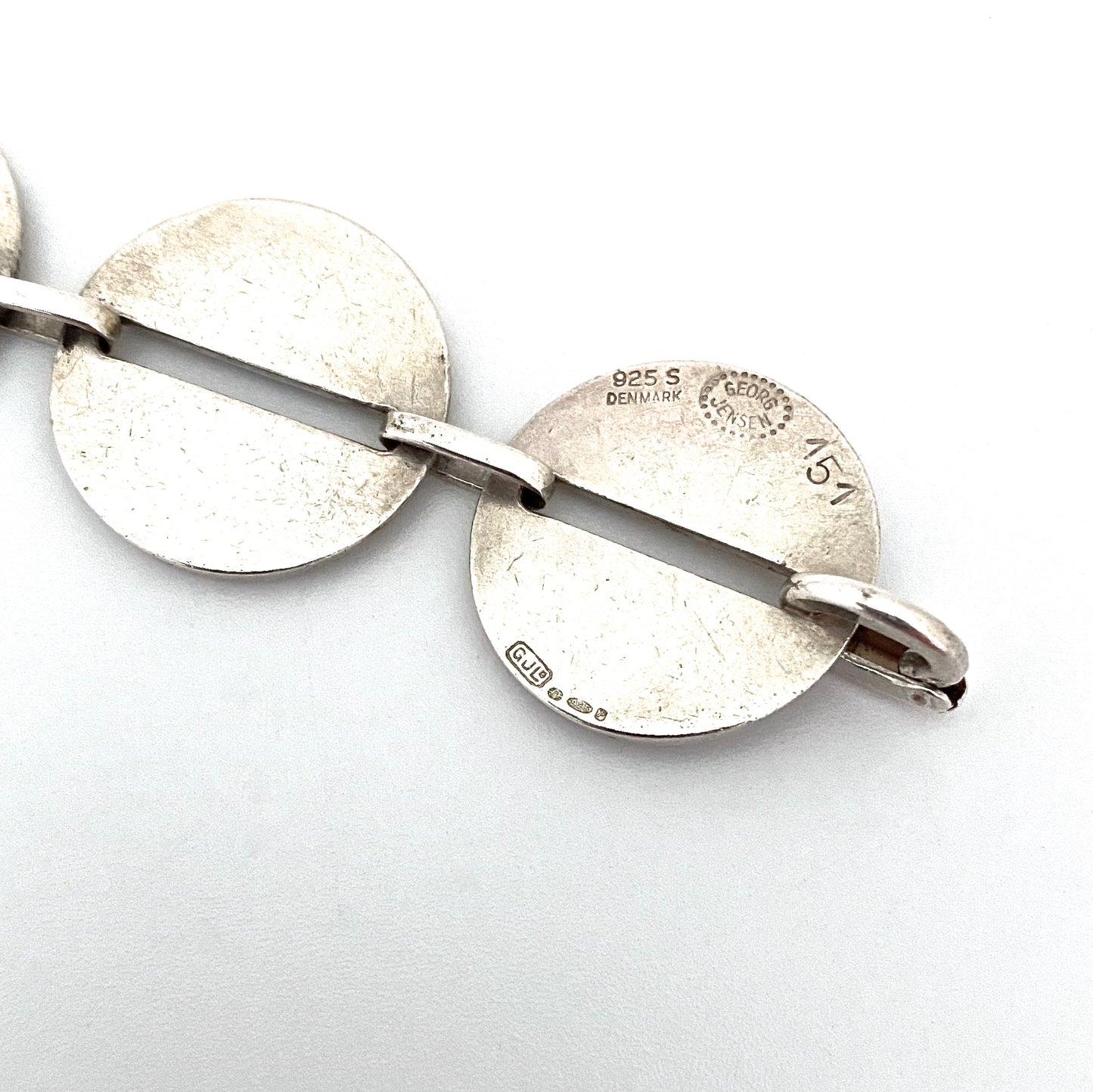 Georg Jensen circle link bracelet #151 ~ Nanna Ditzel