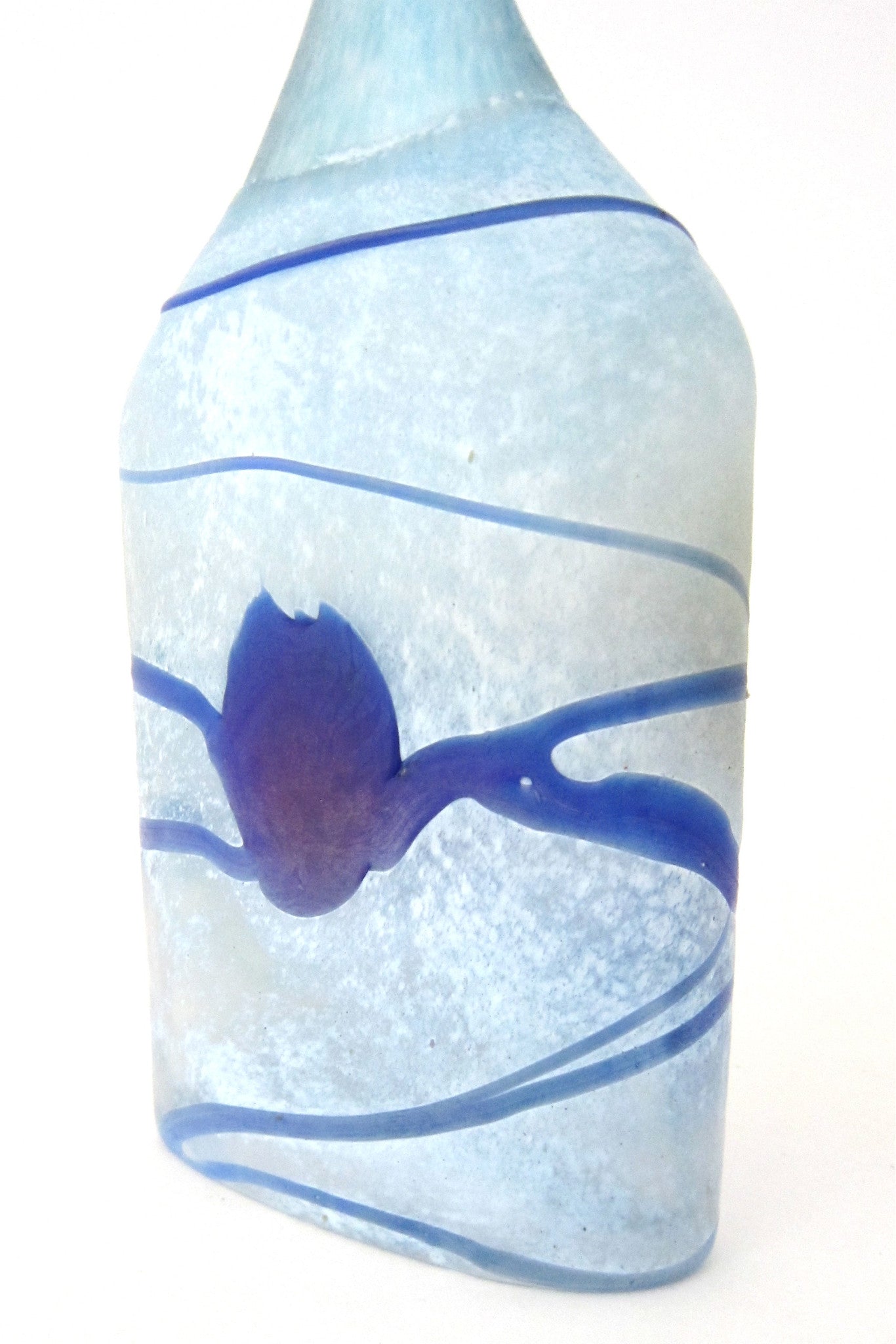 detail Bertil Vallien for Kosta Boda, Sweden Galaxy bottle vase - artist collection