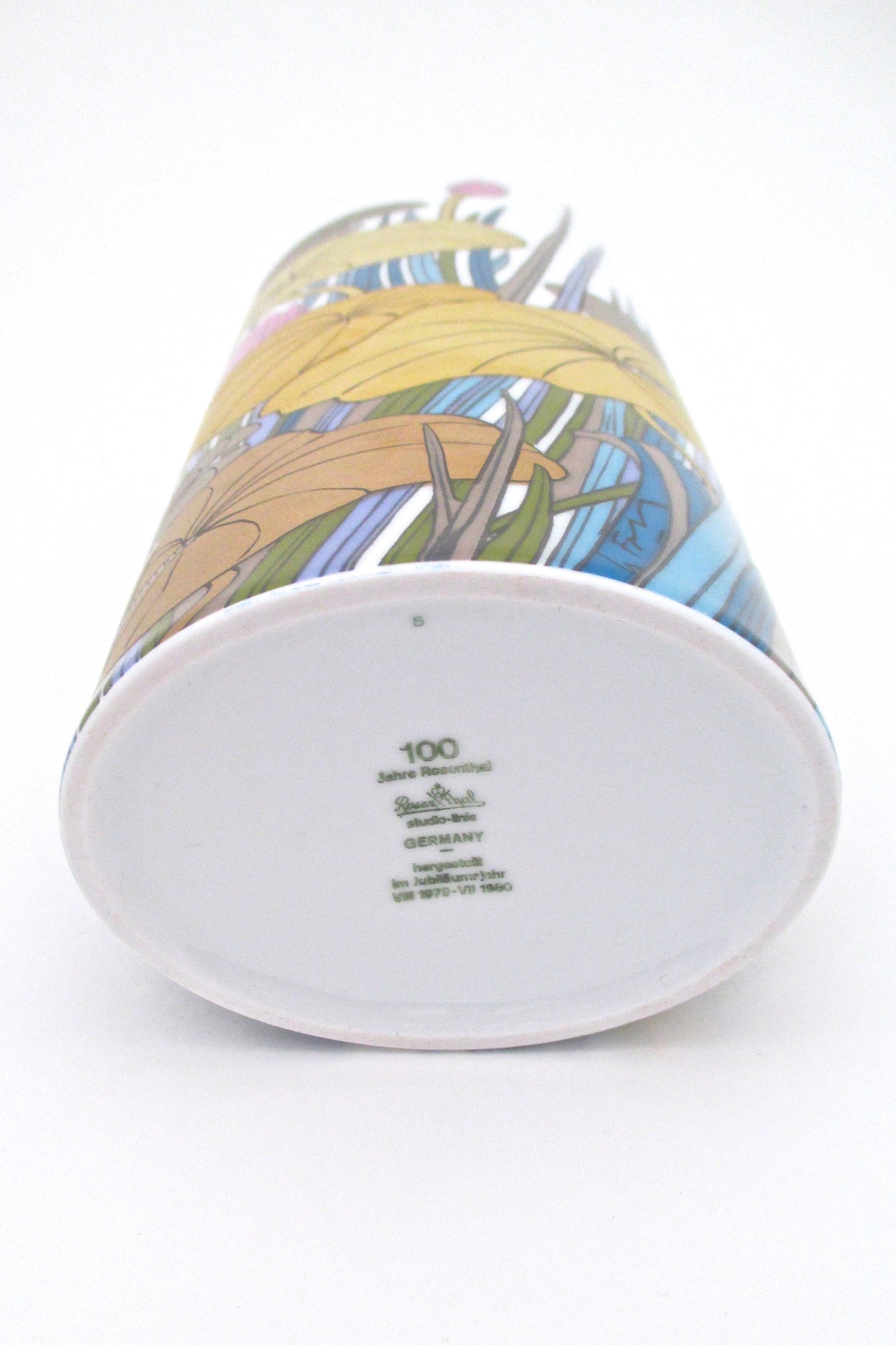 Rosenthal Studio Line 'Water Lilies' vase - le Foll