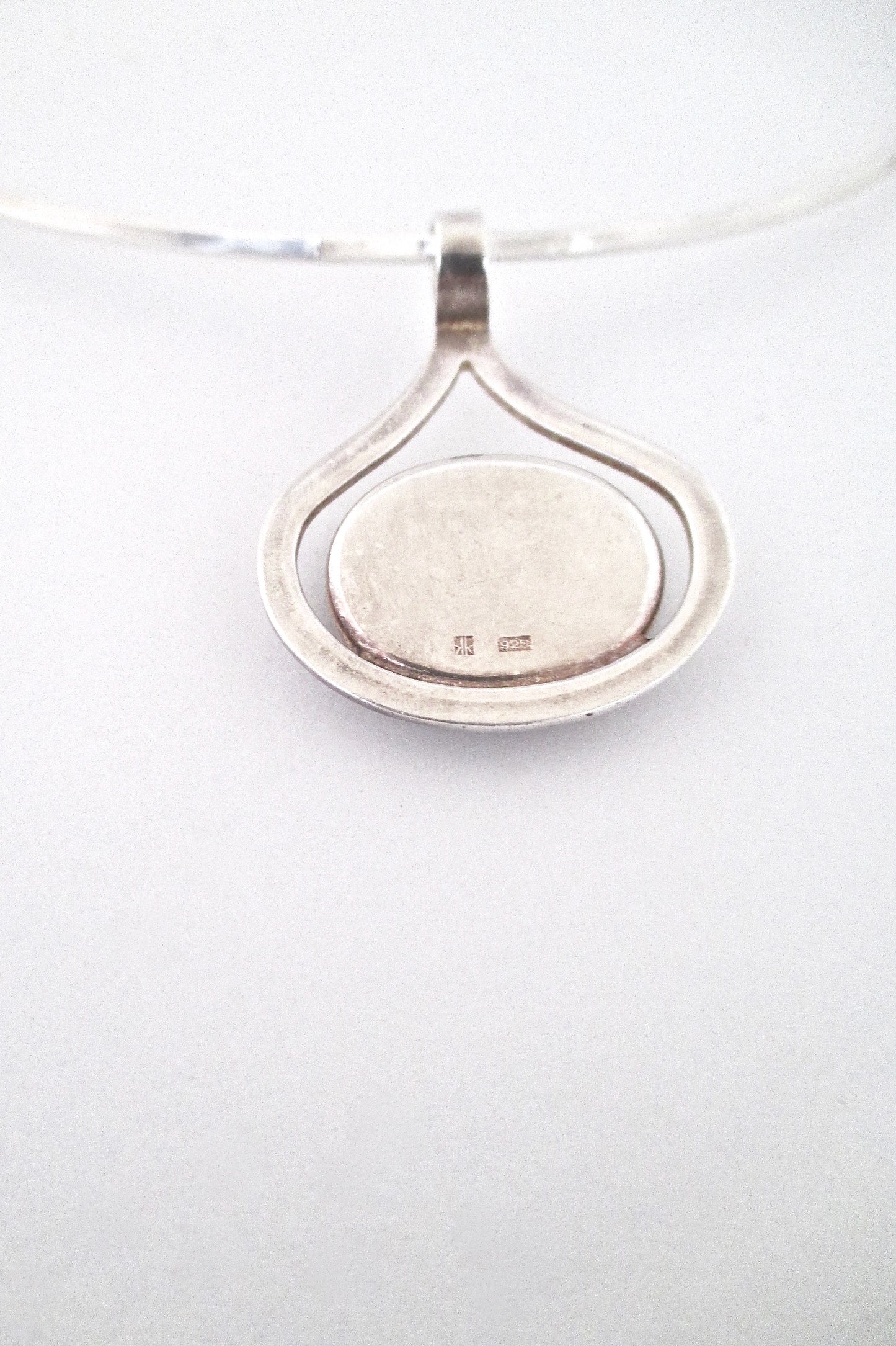 Kalevala Koru Finland silver spectrolite choker