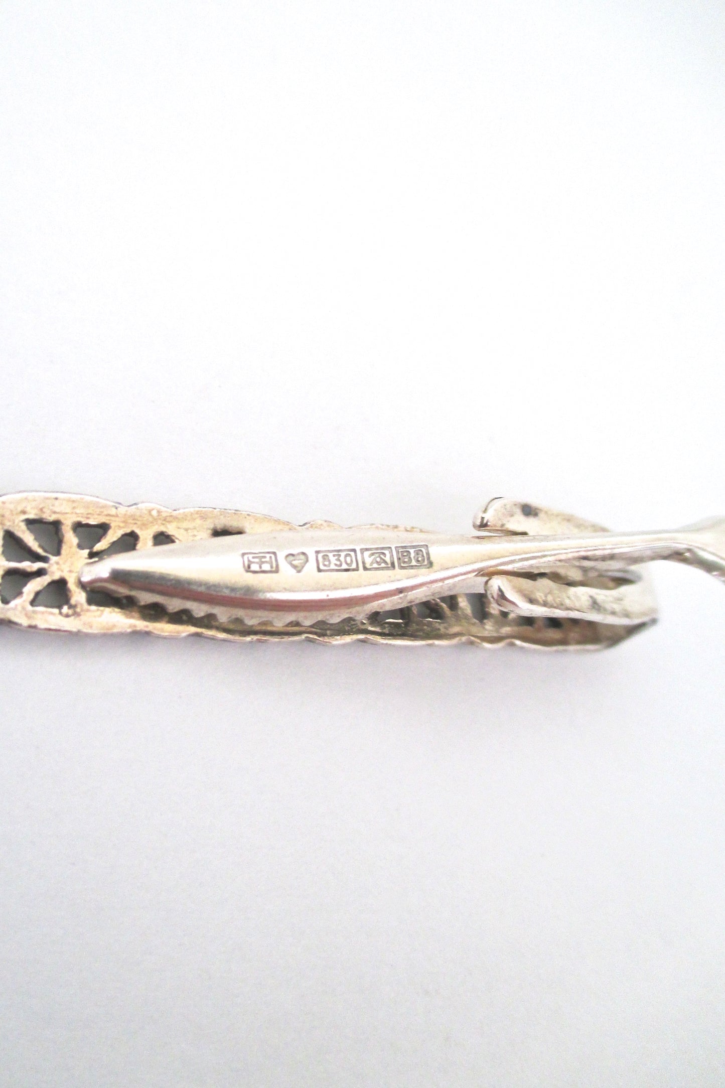 Pentti Sarpaneva silver 'Pitsi' tie bar