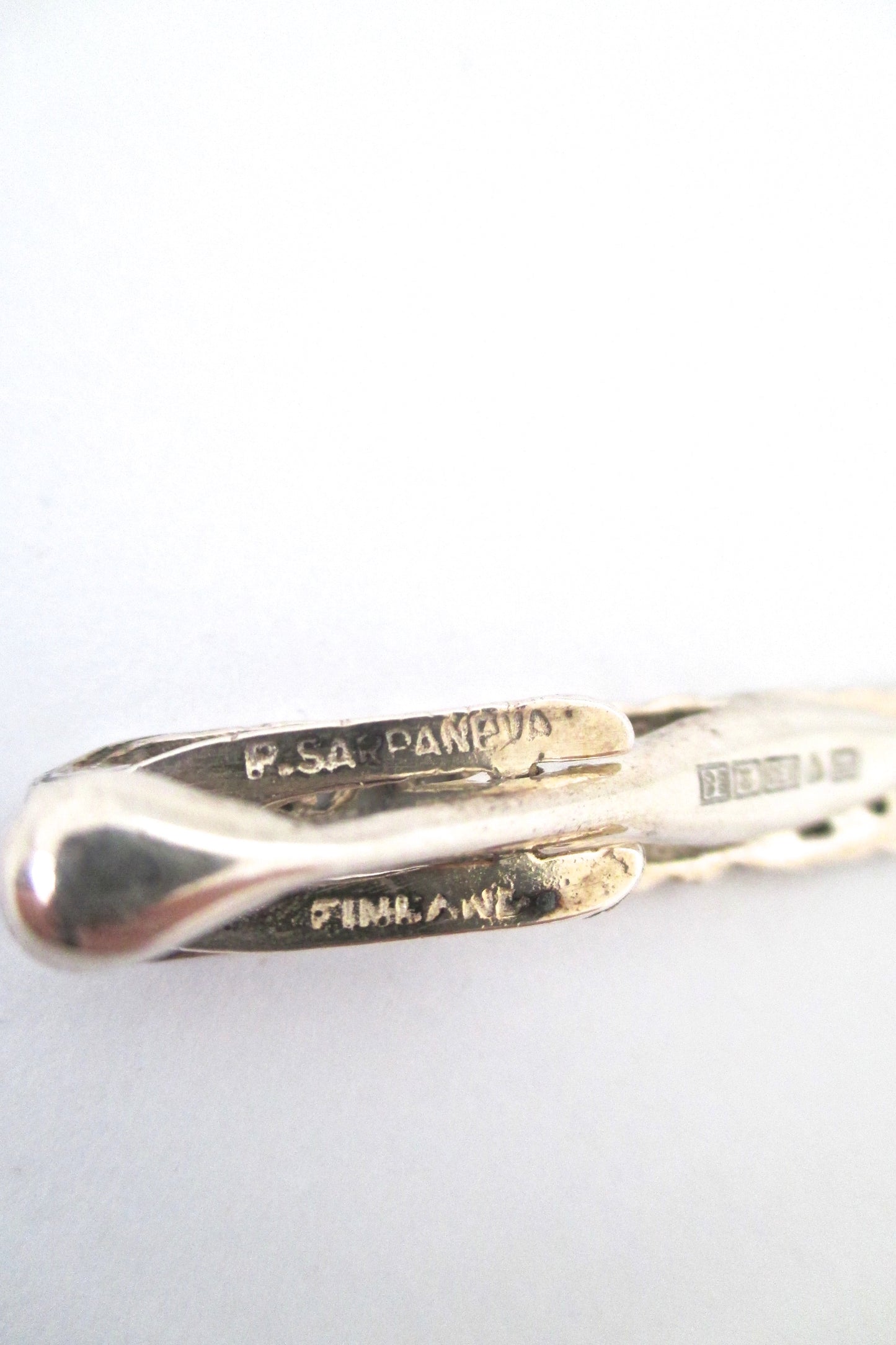 Pentti Sarpaneva silver 'Pitsi' tie bar