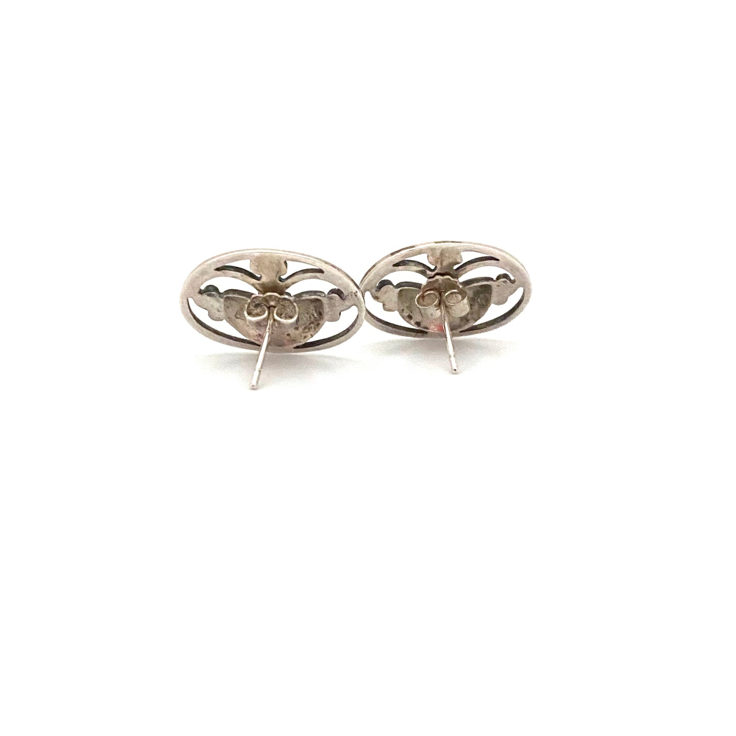 Georg Jensen silver earrings #51 ~ for pierced ears