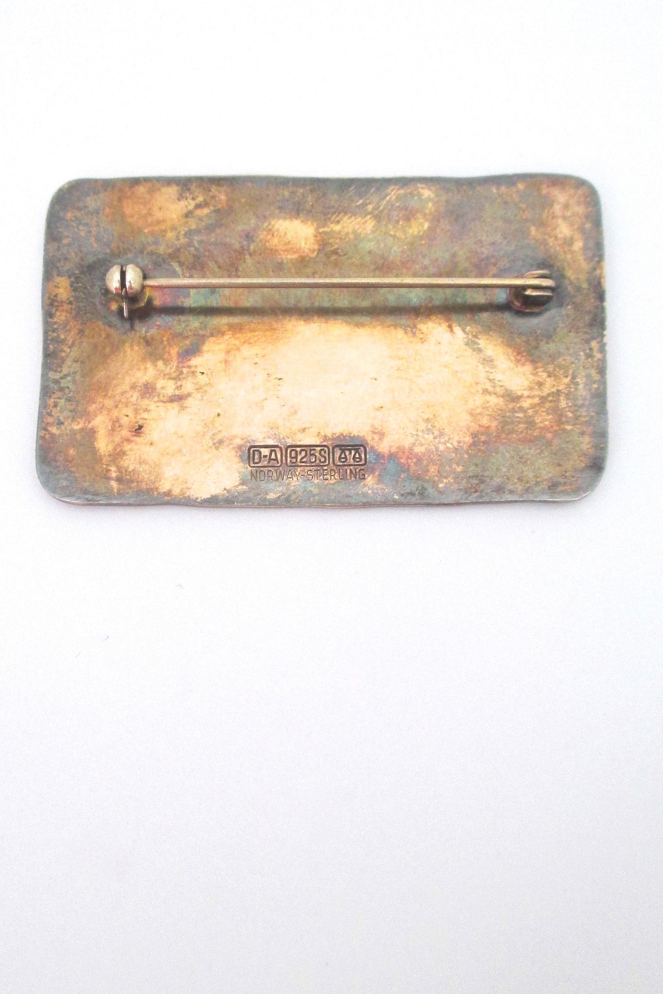 David-Andersen vintage 'four seasons autumn' brooch - large