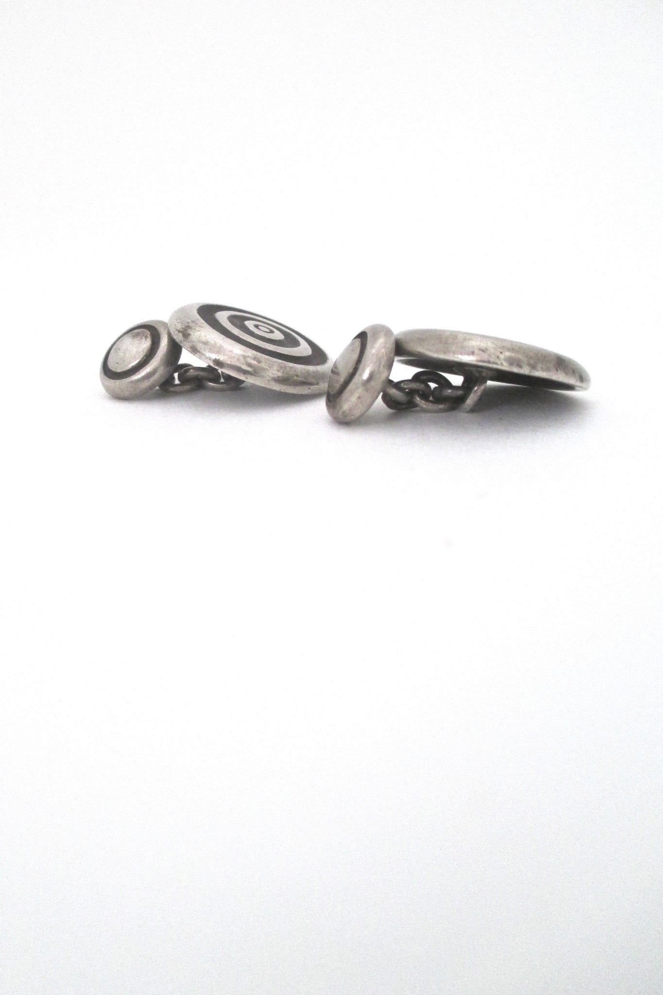 Lisa Jenks vintage 'target' cufflinks