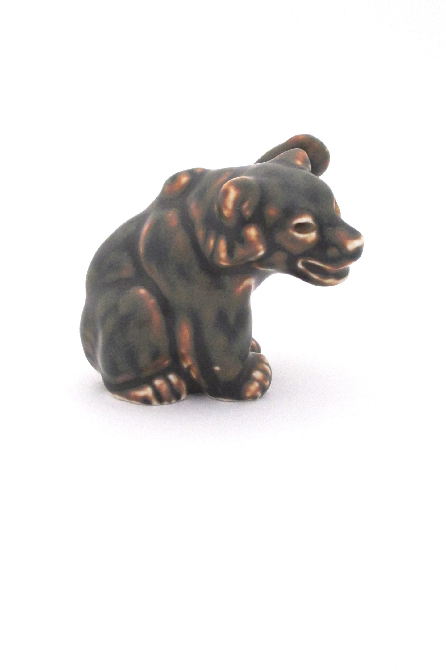Royal Copenhagen Knud Kyhn bear cub #5 - paw up