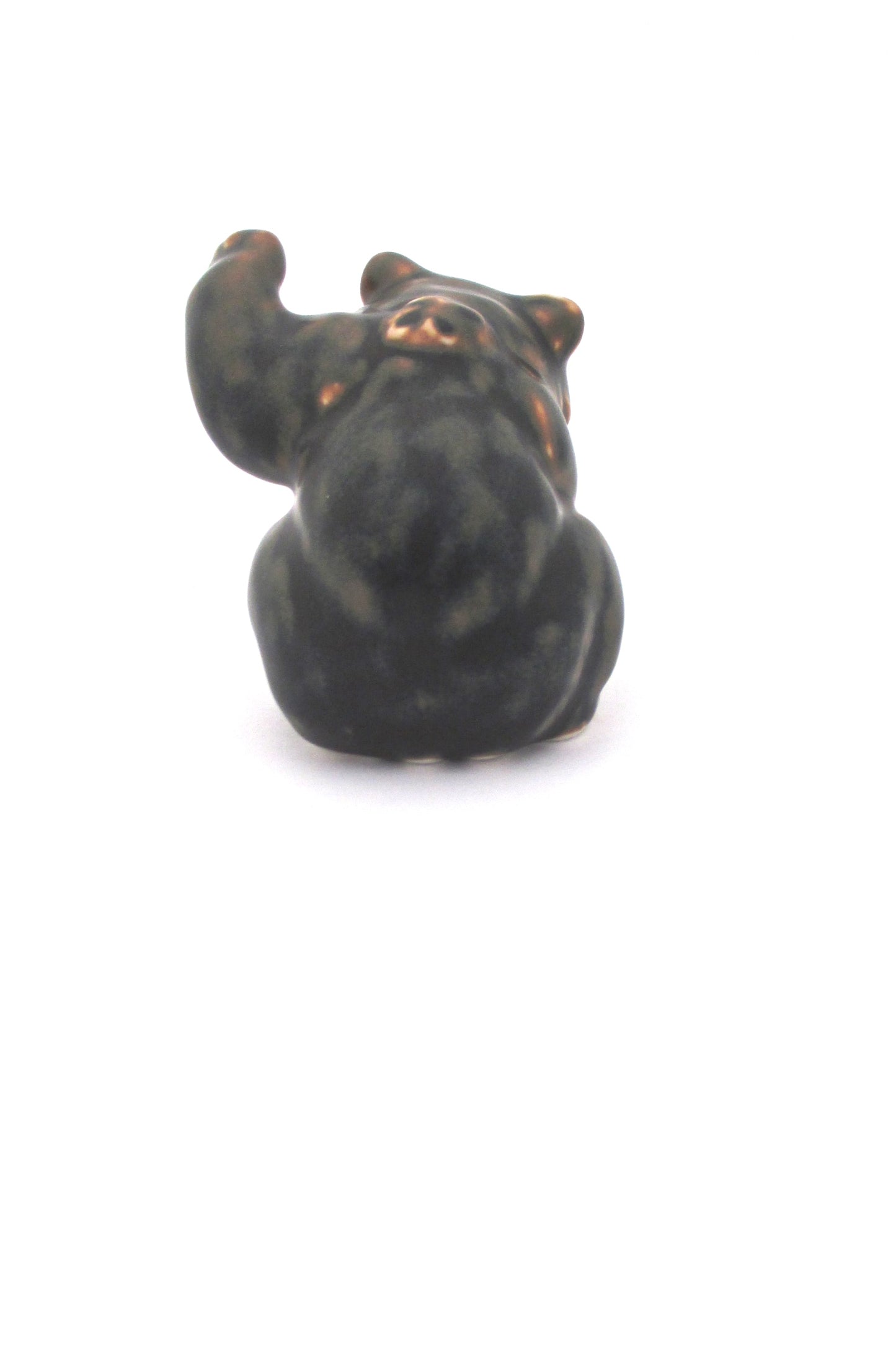Royal Copenhagen Knud Kyhn bear cub #5 - paw up