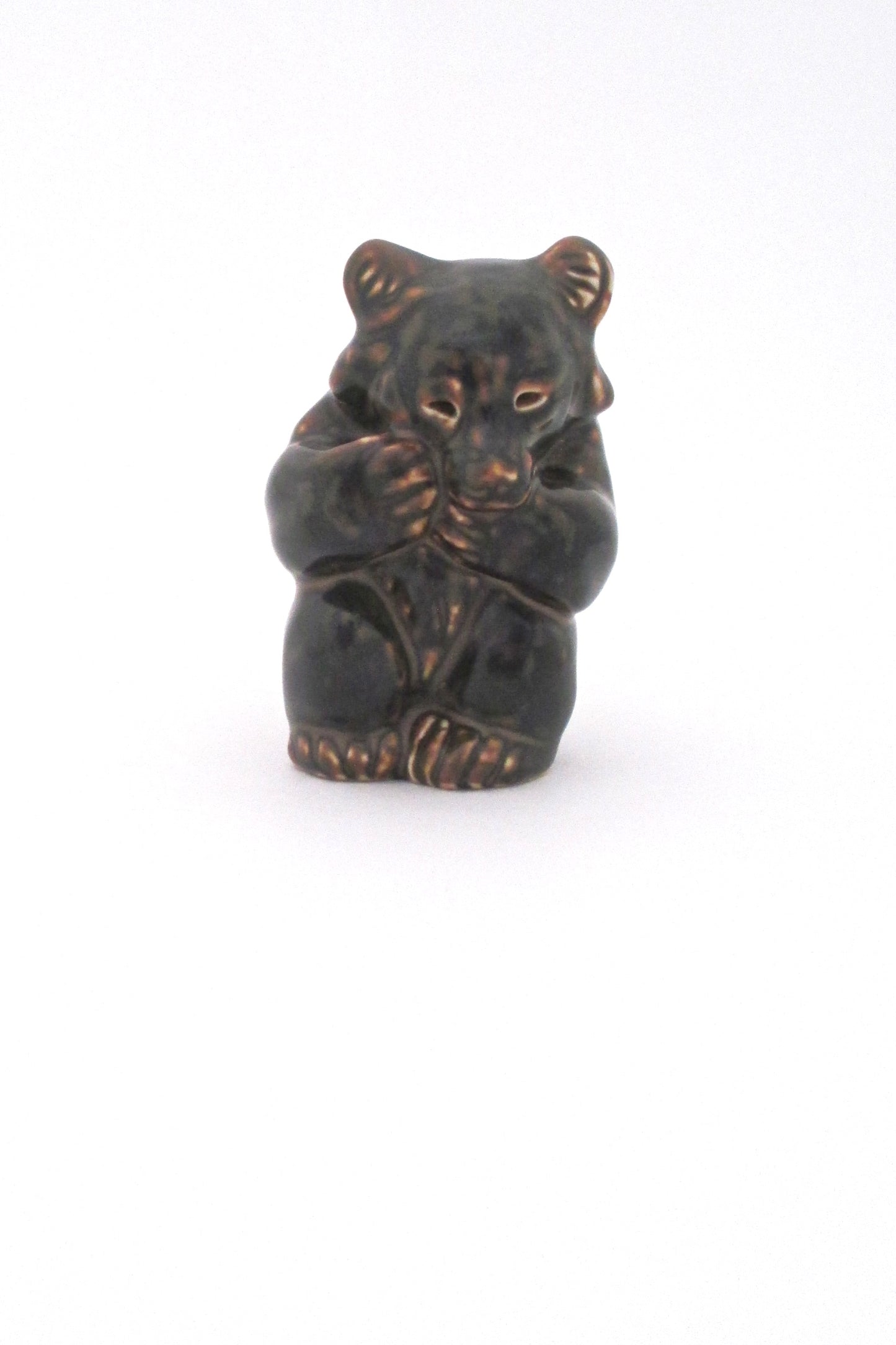Royal Copenhagen Knud Kyhn bear cub #4 - laughing