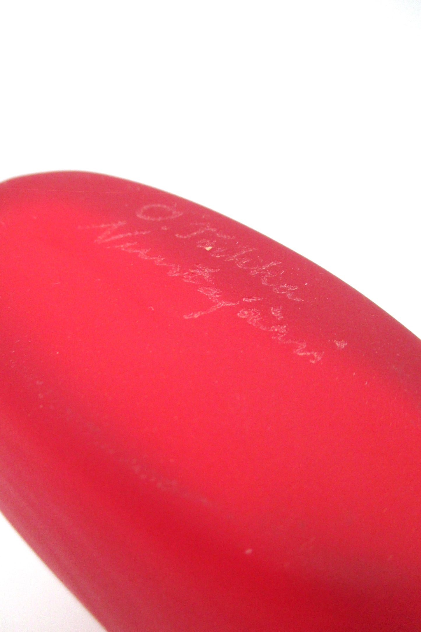 Oiva Toikka Pro Arte ‘Maniskkapaikka’ (Strawberry Place) vase ~ signed