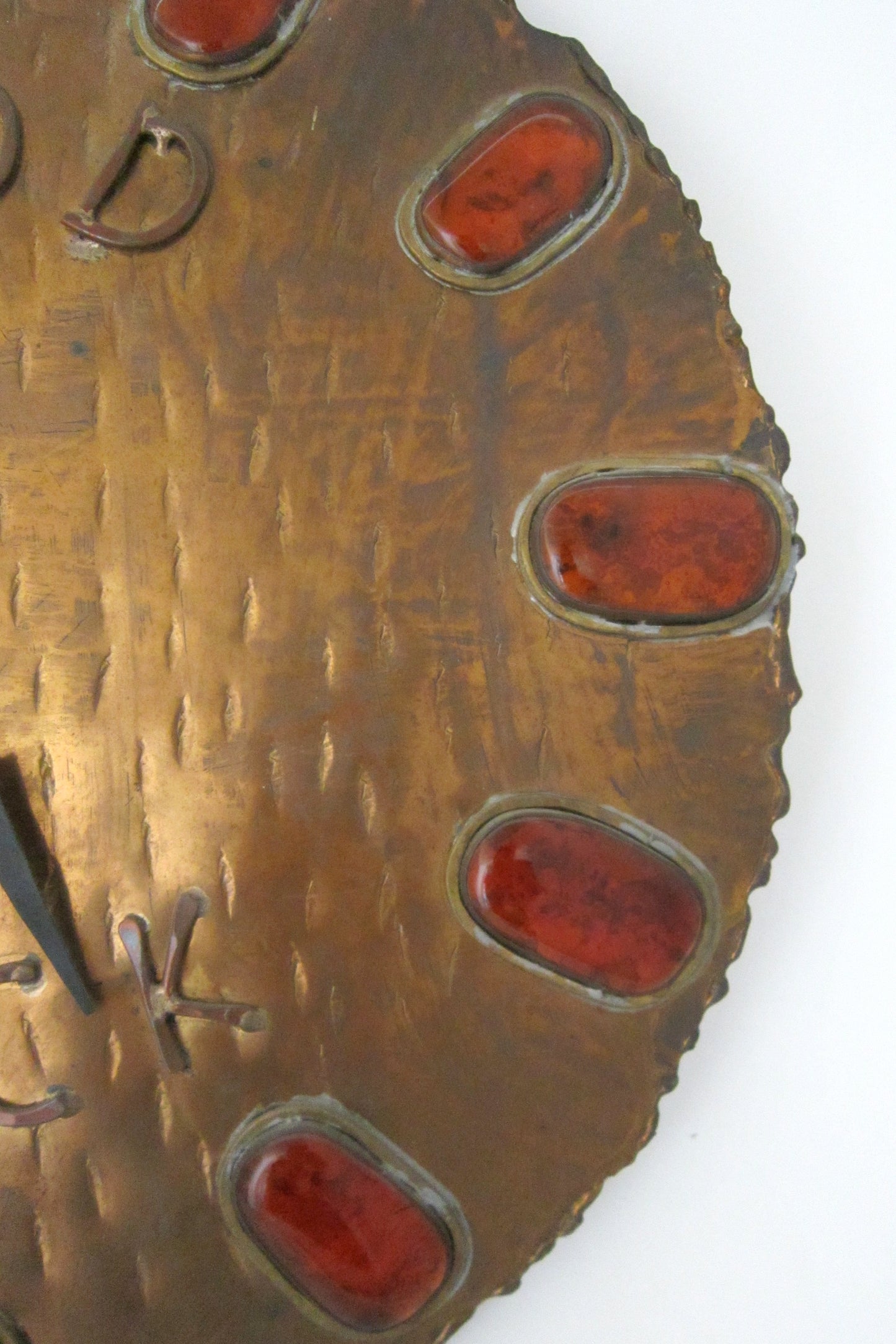 Rafael Canada large vintage wall clock signed & dated 1974