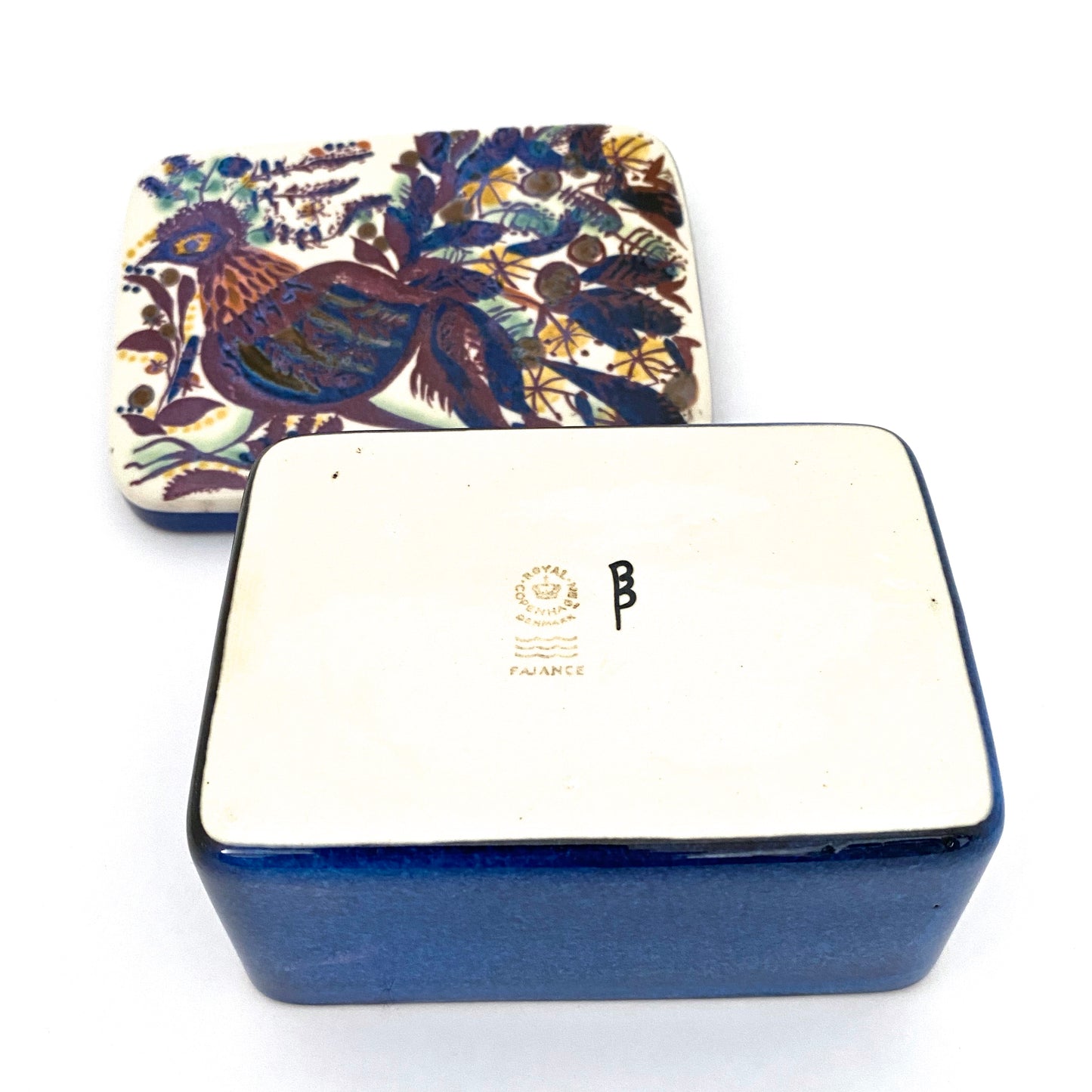 Royal Copenhagen 'Tenera' lidded box ~ Marianne Johnson