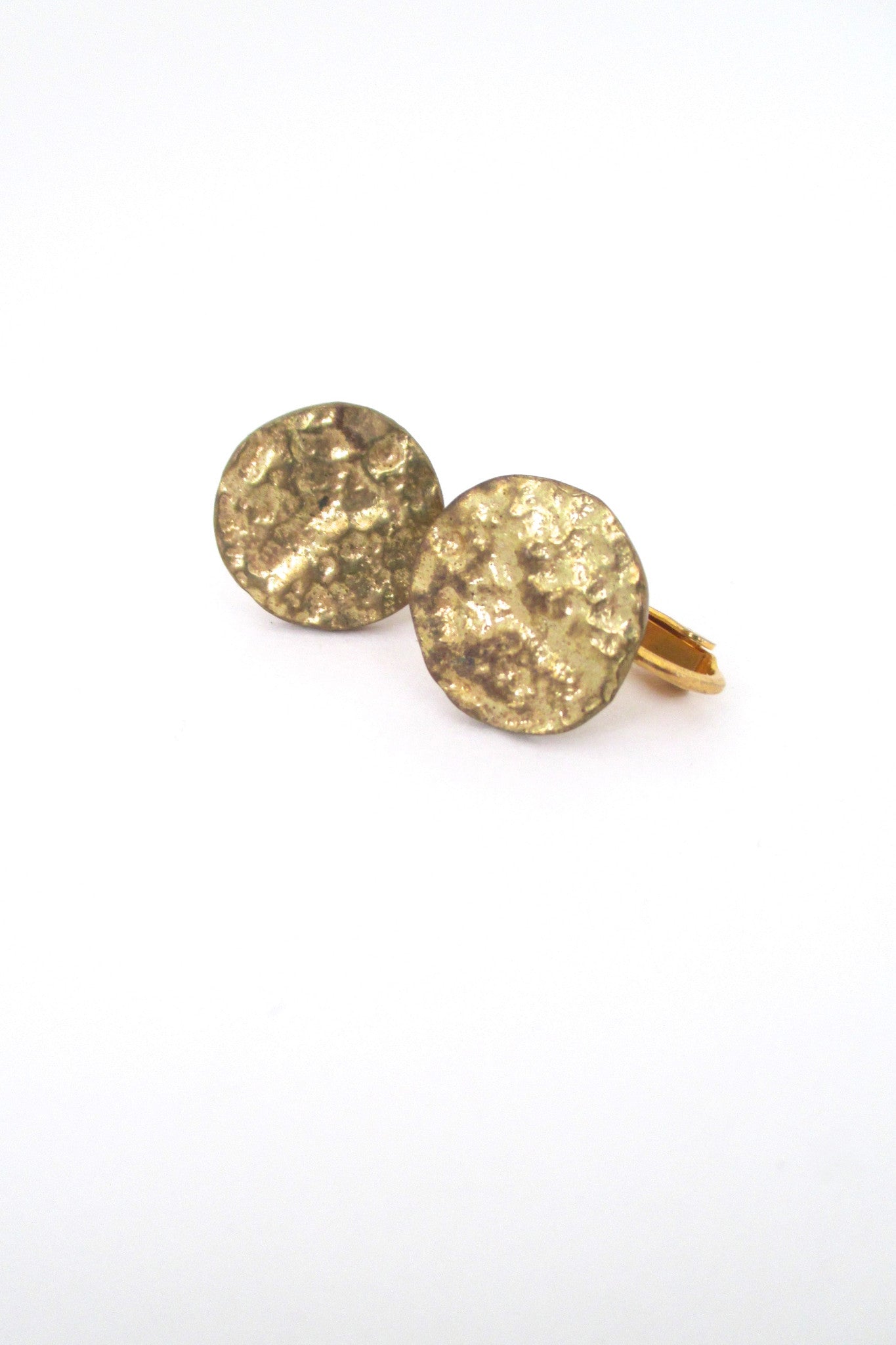 Anne Dick bronze earrings - 4 pairs