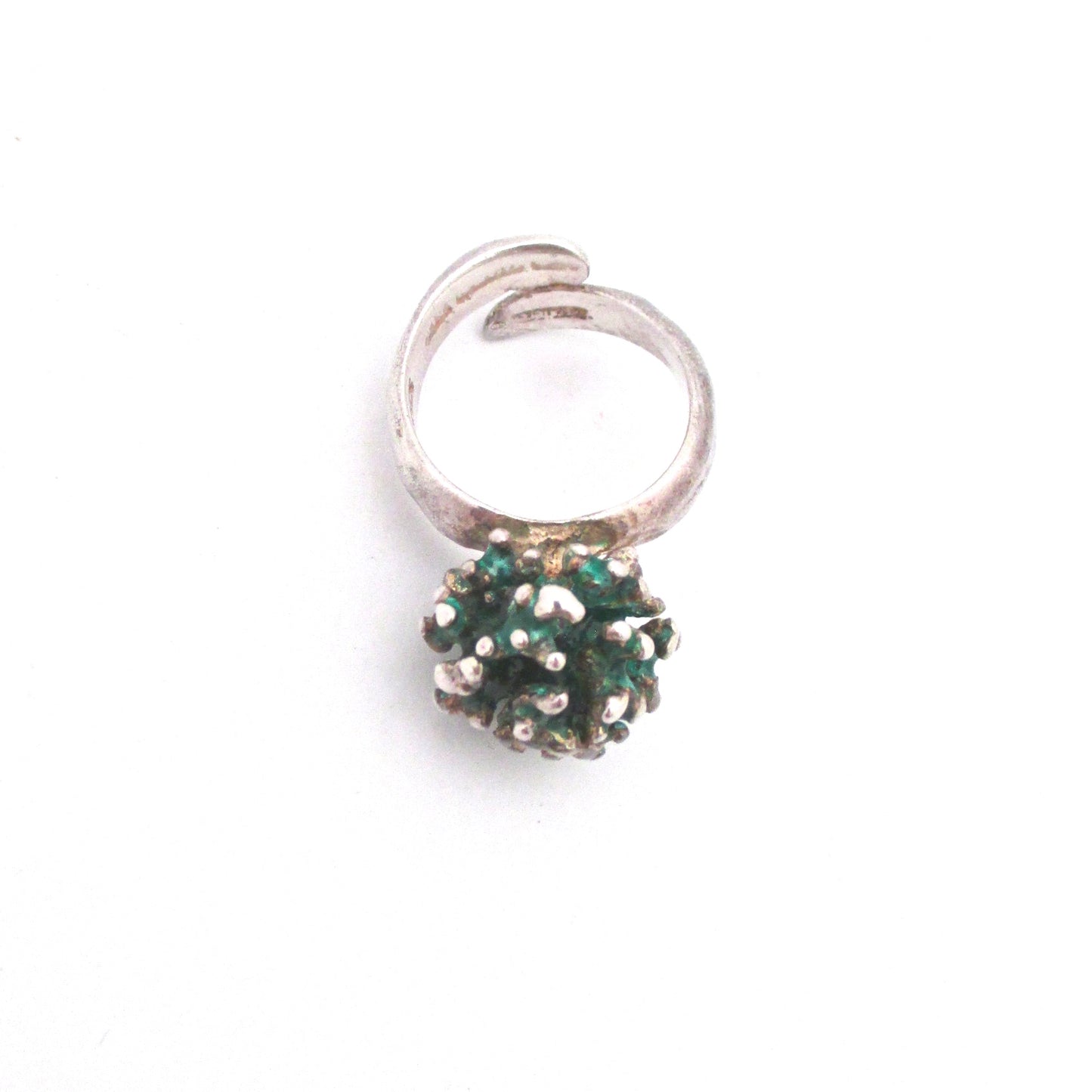 David Andersen silver & enamel ring ~ Karl Jorgen Otteren