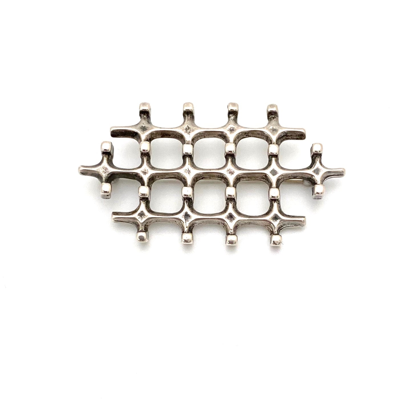 Uni David-Andersen Modernist silver brooch ~ Marianne Berg