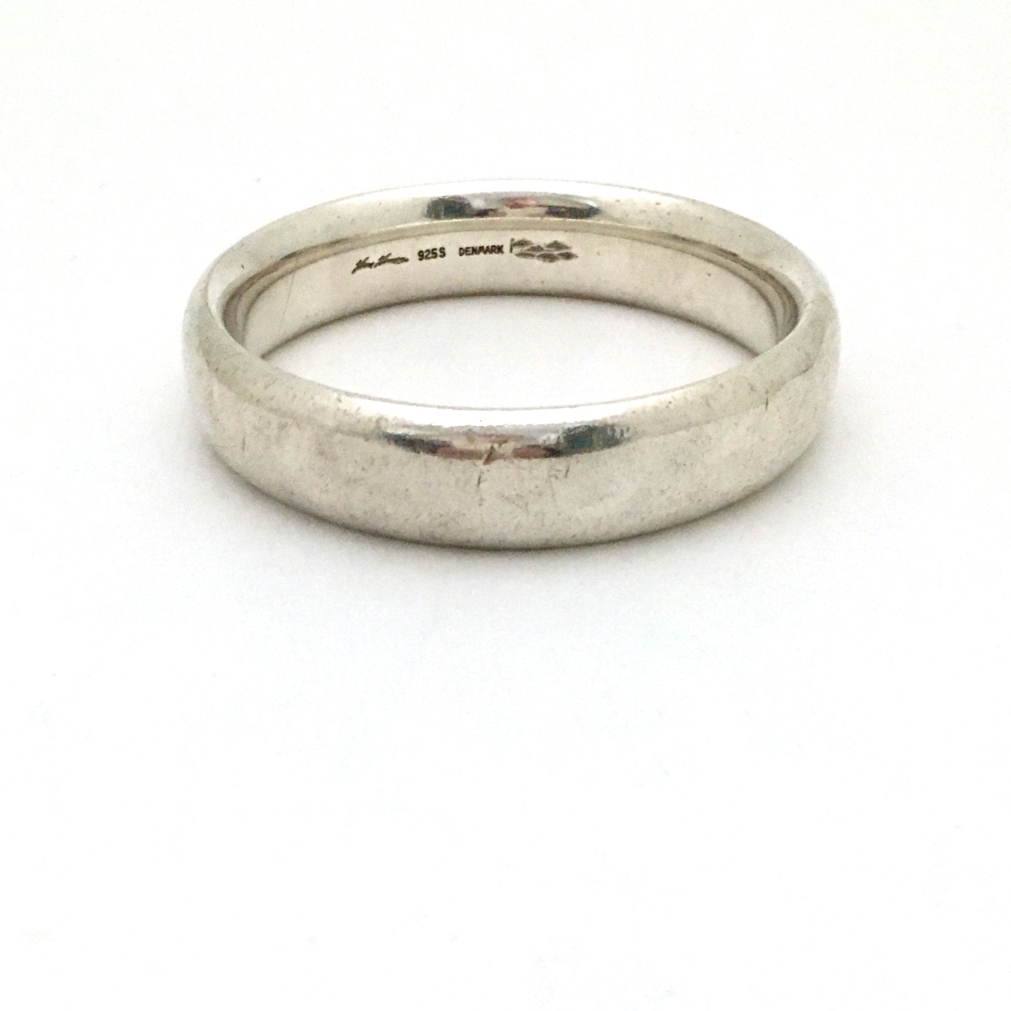Hans Hansen heavy silver bangle bracelet