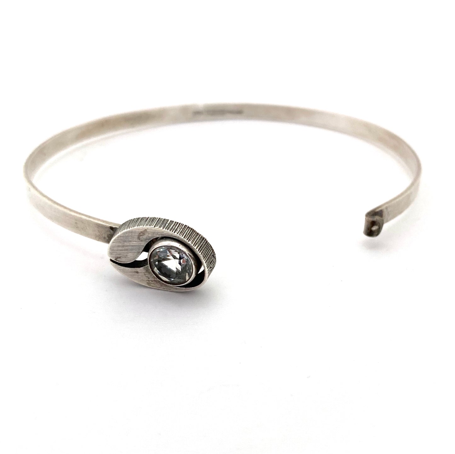 Sten and Laine silver & rock crystal bracelet